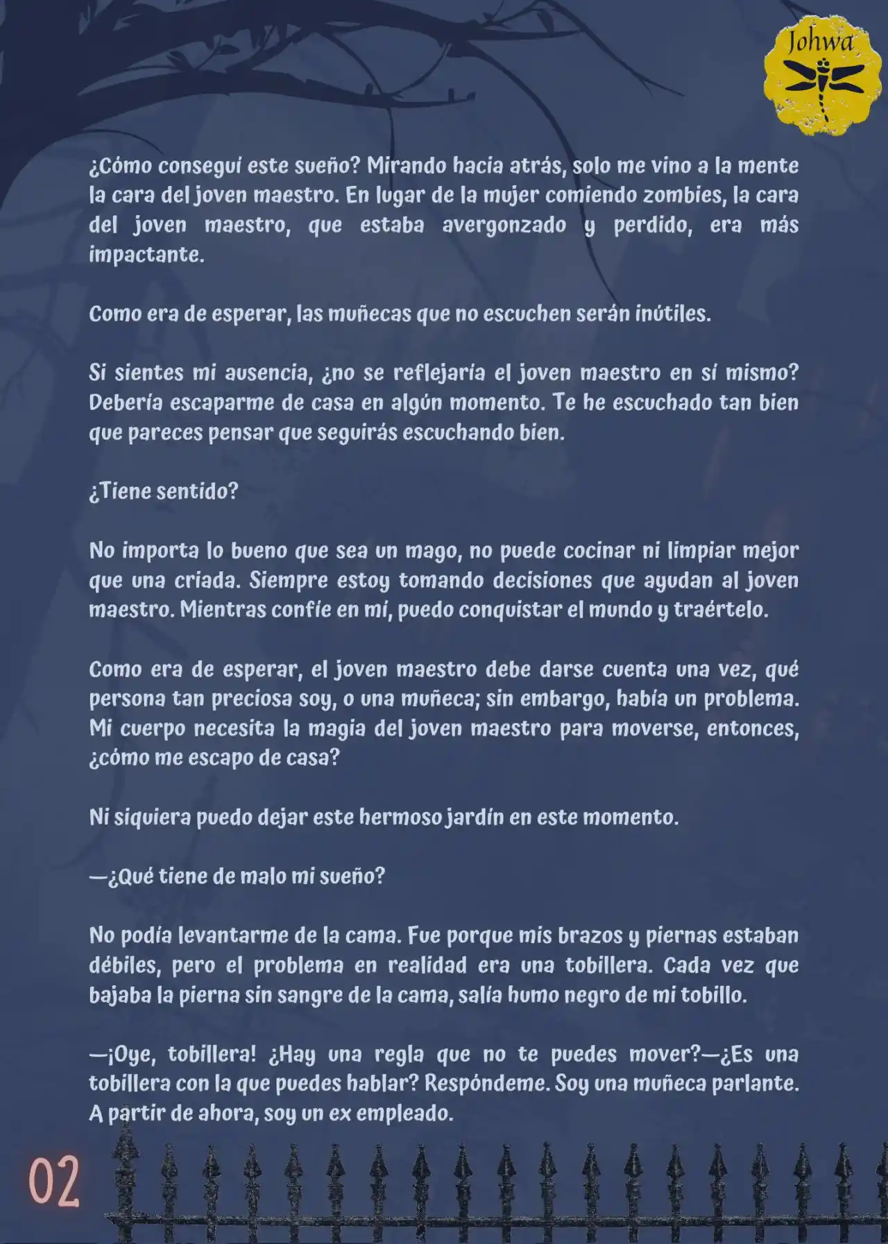 La Criada Del Mundo De Los Zombies Desea Convertise En Humana (Novela) - Capítulo 50 - Página 4 - LectorTMOo