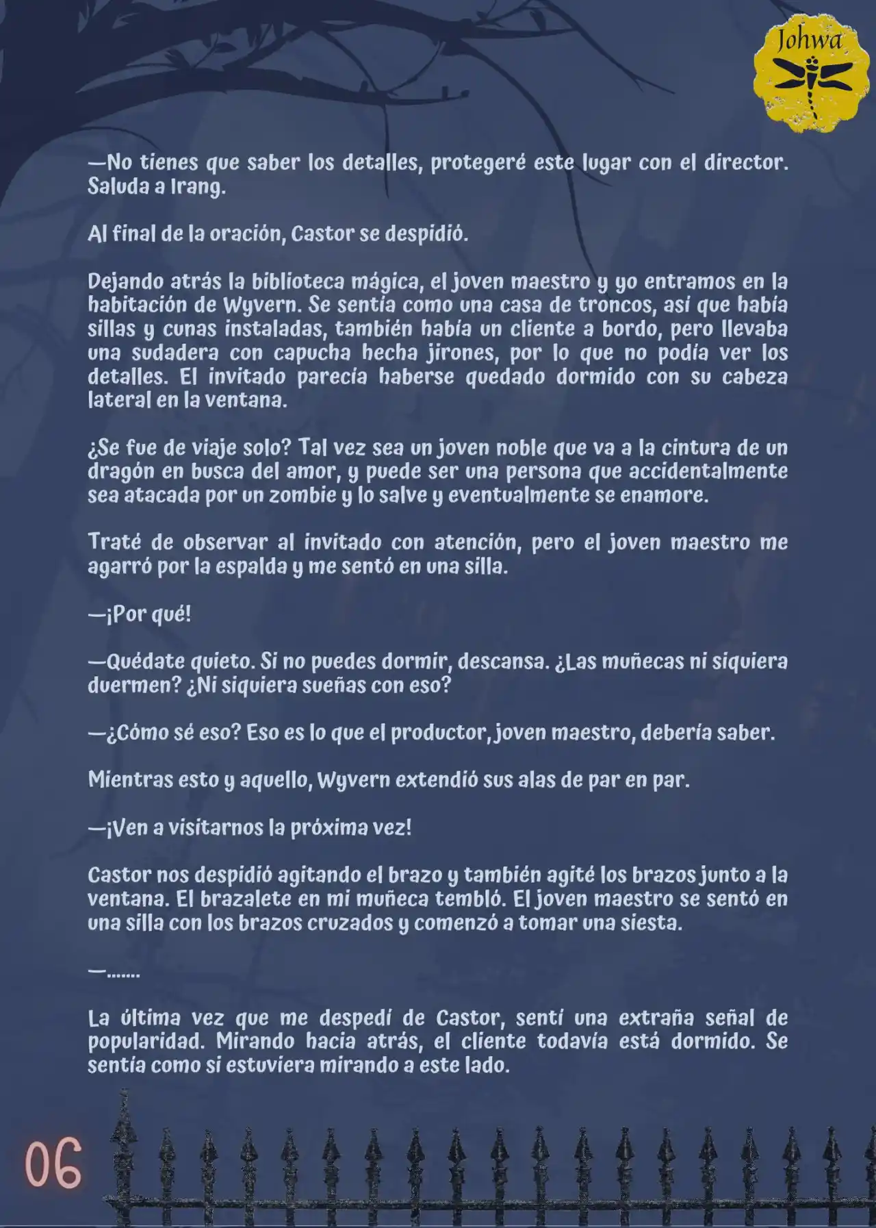 La Criada Del Mundo De Los Zombies Desea Convertise En Humana (Novela) - Capítulo 54 - Página 8 - LectorTMOo