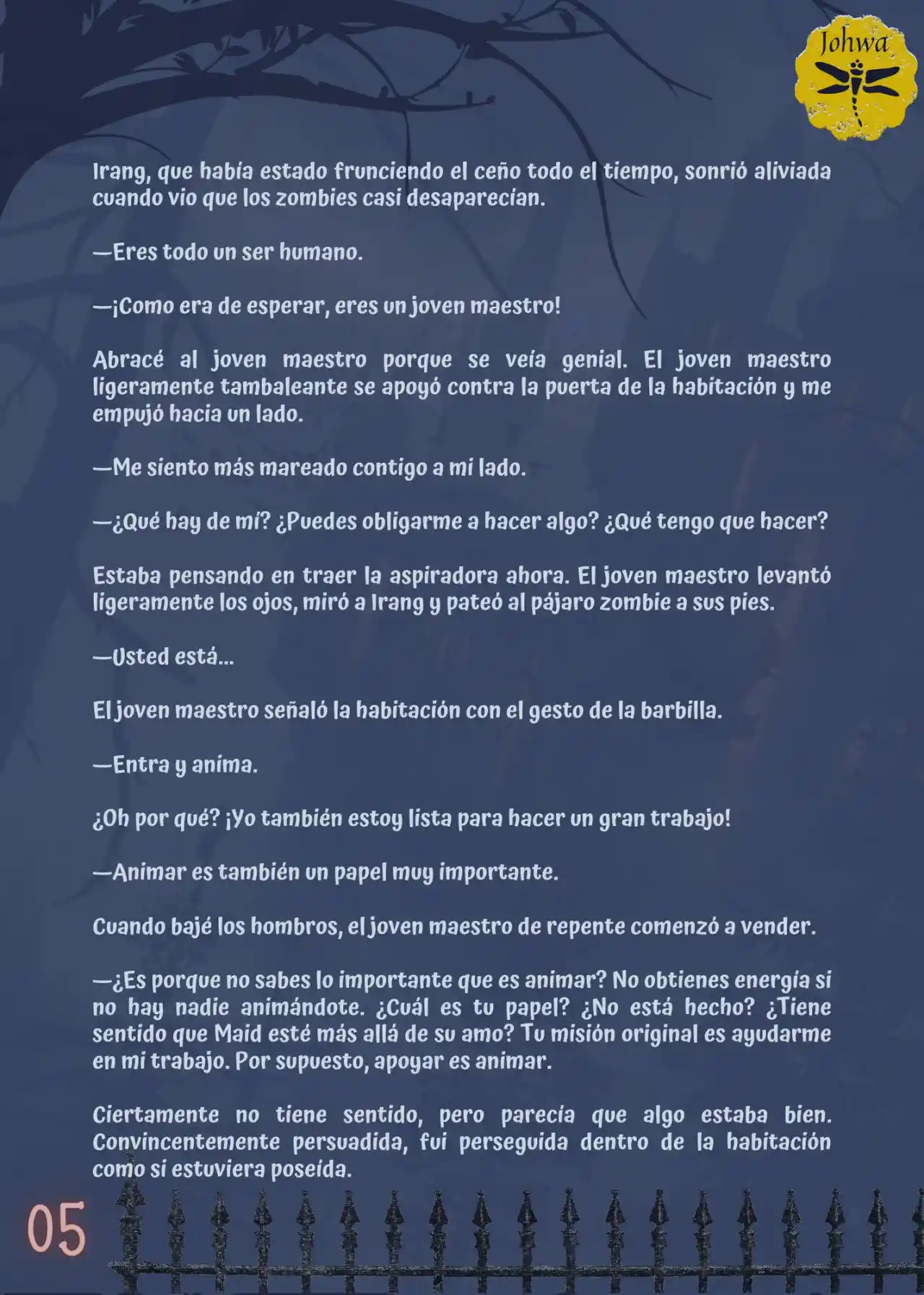 La Criada Del Mundo De Los Zombies Desea Convertise En Humana (Novela) - Capítulo 55 - Página 7 - LectorTMOo