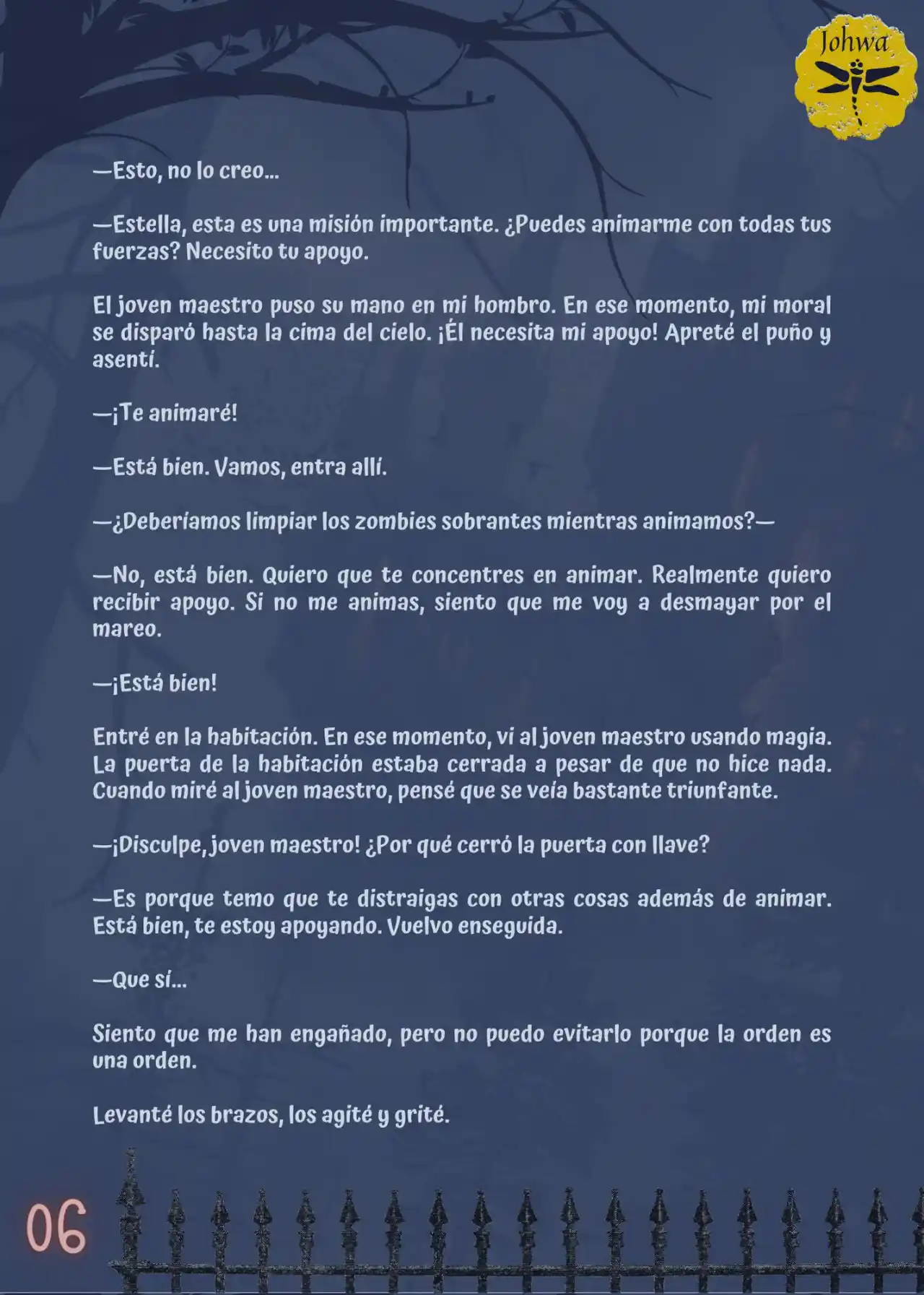 La Criada Del Mundo De Los Zombies Desea Convertise En Humana (Novela) - Capítulo 55 - Página 8 - LectorTMOo