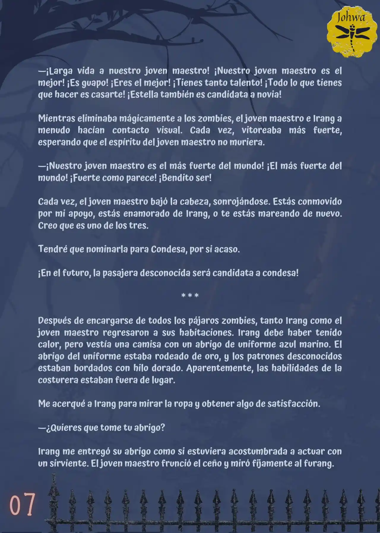 La Criada Del Mundo De Los Zombies Desea Convertise En Humana (Novela) - Capítulo 55 - Página 9 - LectorTMOo