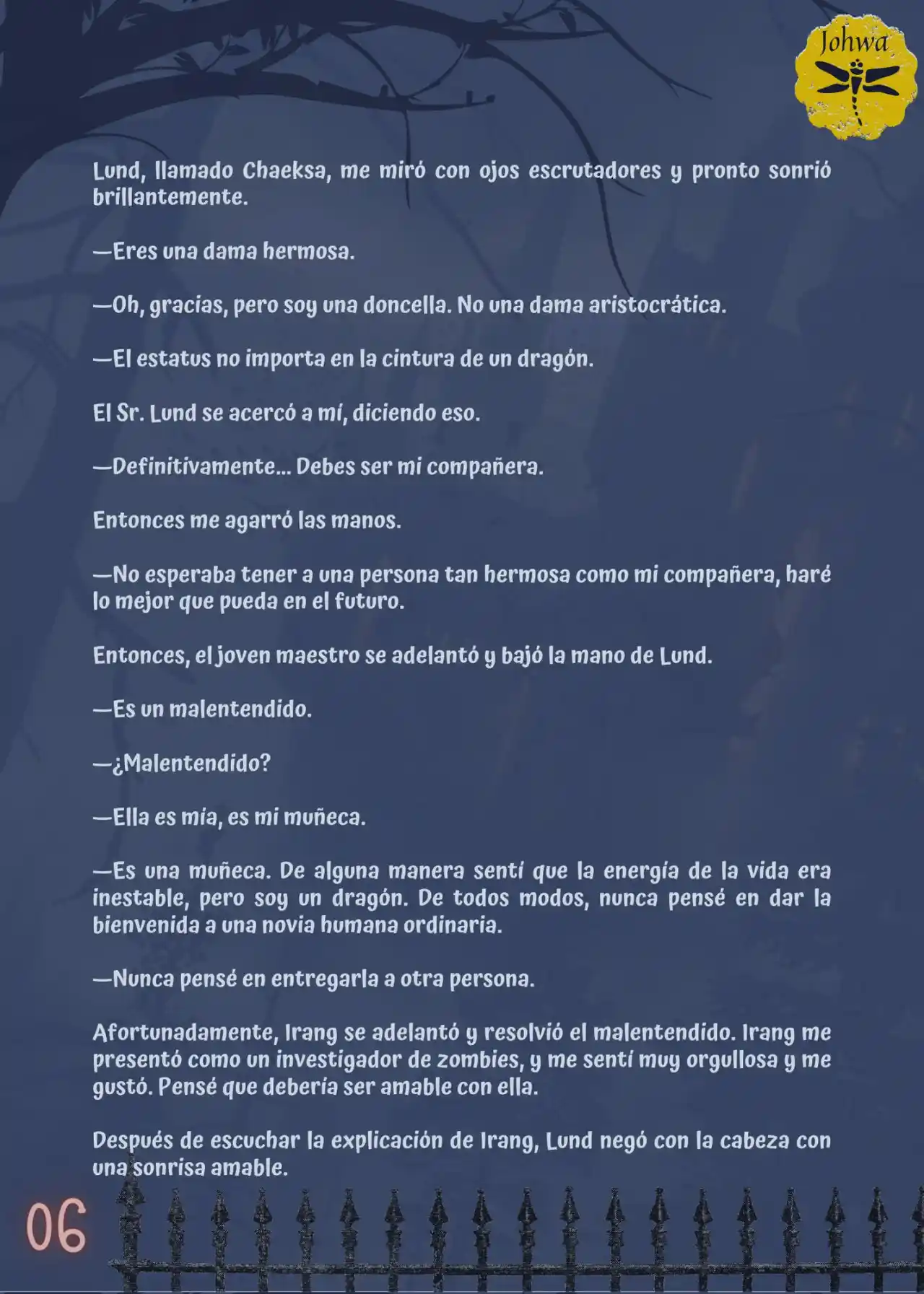 La Criada Del Mundo De Los Zombies Desea Convertise En Humana (Novela) - Capítulo 57 - Página 8 - LectorTMOo