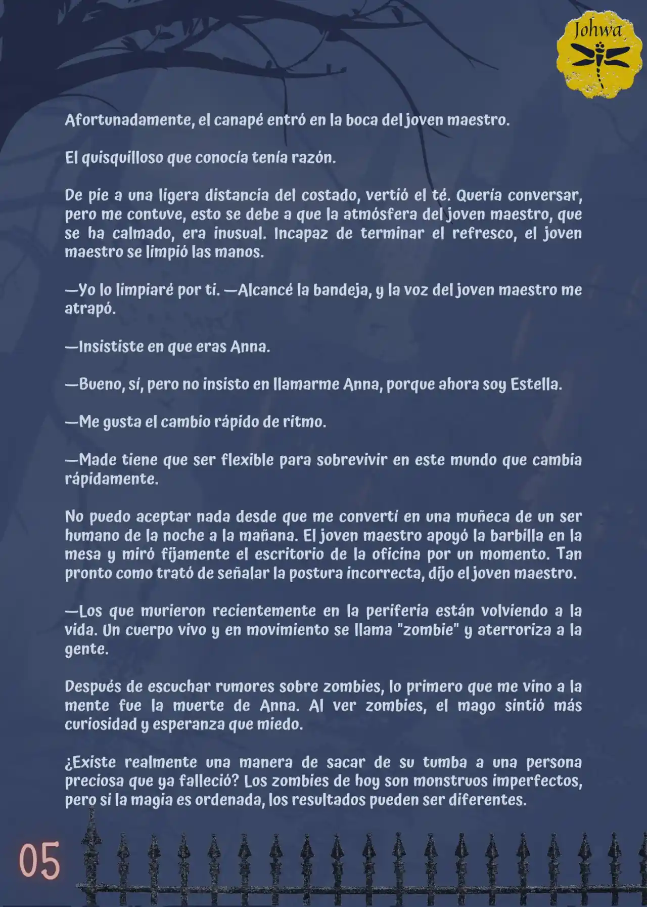 La Criada Del Mundo De Los Zombies Desea Convertise En Humana (Novela) - Capítulo 6 - Página 7 - LectorTMOo