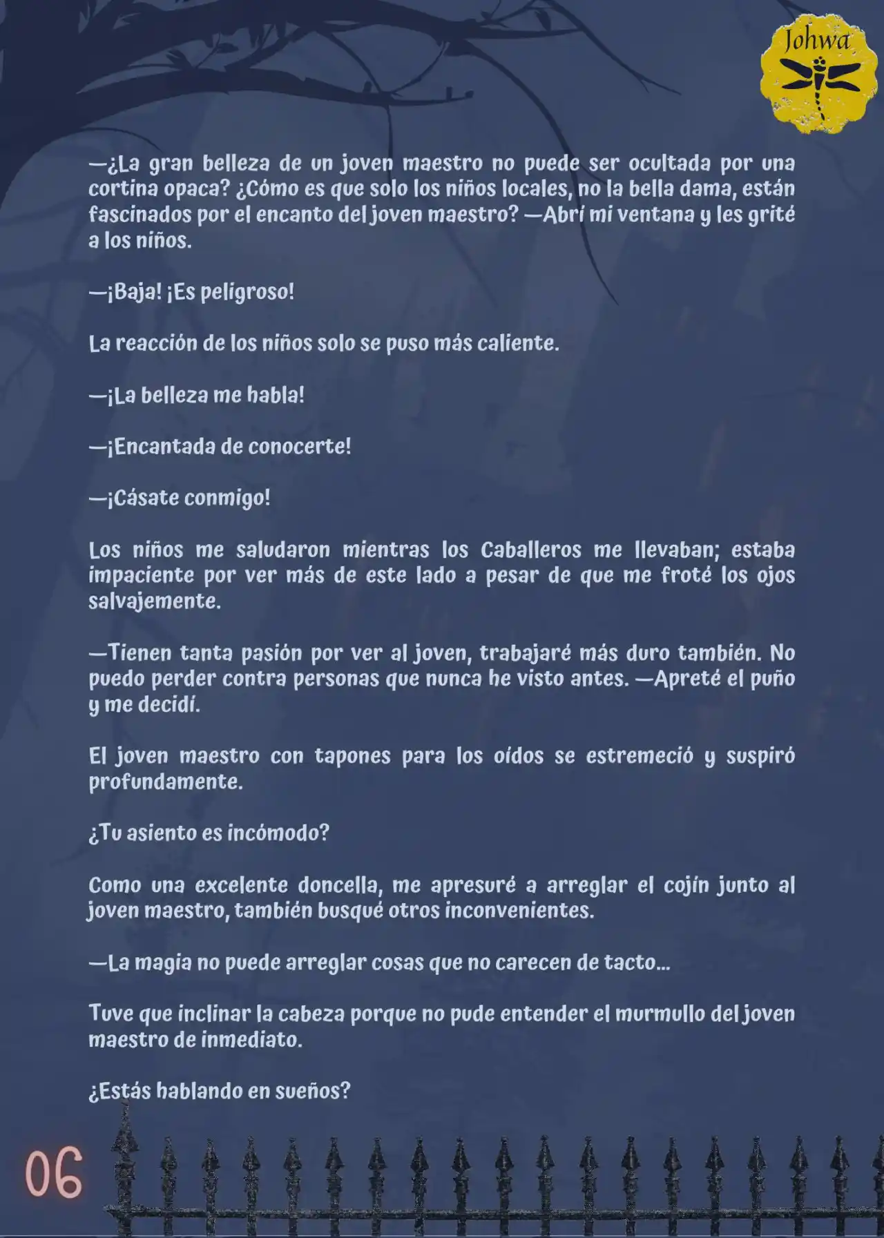 La Criada Del Mundo De Los Zombies Desea Convertise En Humana (Novela) - Capítulo 7 - Página 8 - LectorTMOo