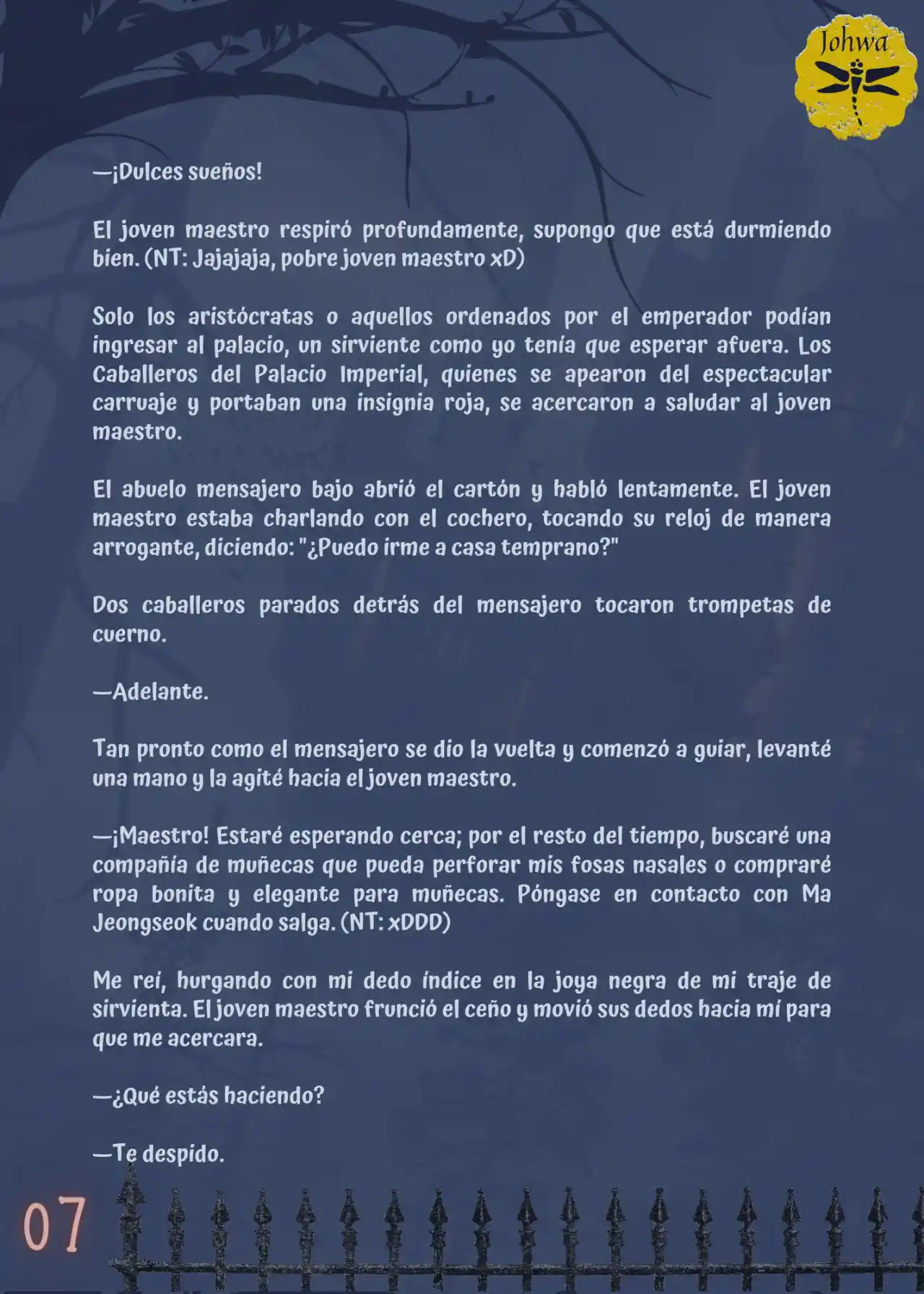 La Criada Del Mundo De Los Zombies Desea Convertise En Humana (Novela) - Capítulo 7 - Página 9 - LectorTMOo