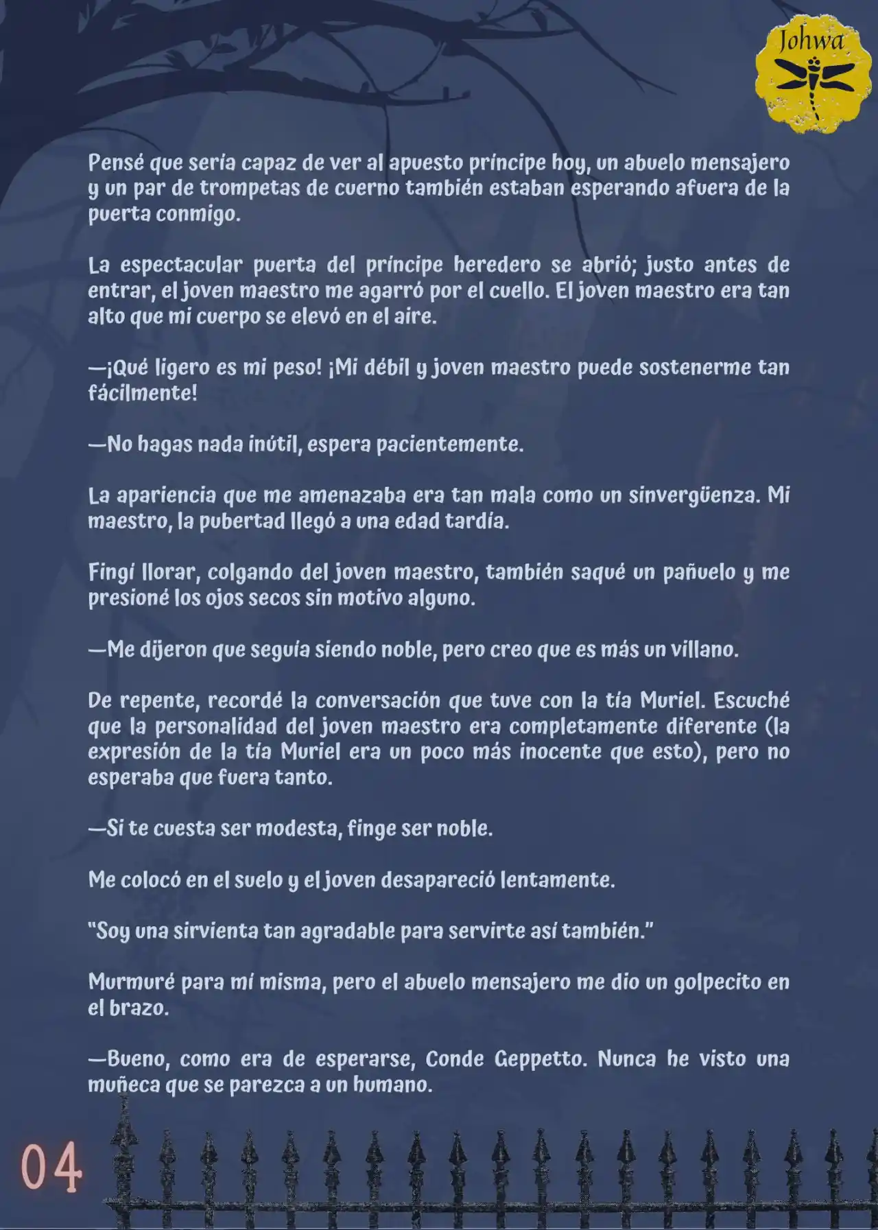 La Criada Del Mundo De Los Zombies Desea Convertise En Humana (Novela) - Capítulo 8 - Página 6 - LectorTMOo