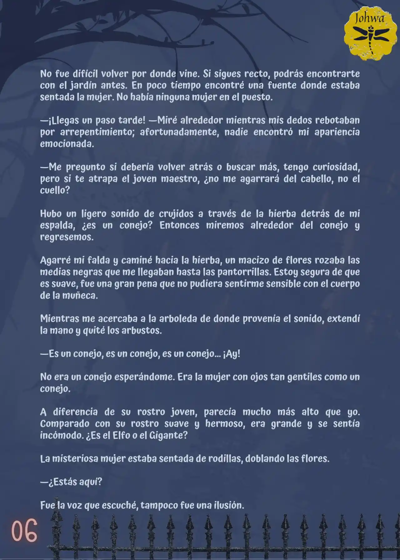 La Criada Del Mundo De Los Zombies Desea Convertise En Humana (Novela) - Capítulo 8 - Página 8 - LectorTMOo