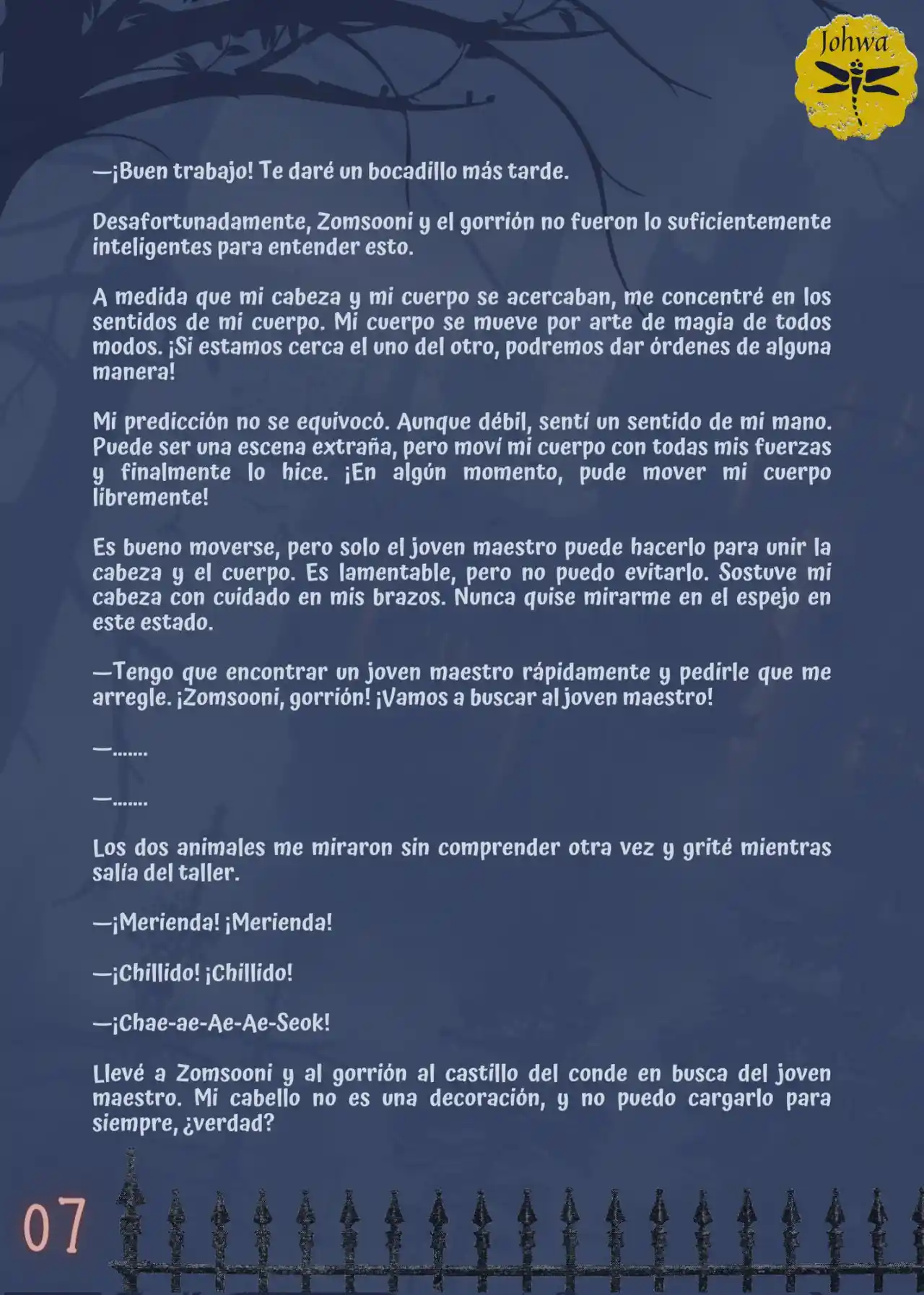 La Criada Del Mundo De Los Zombies Desea Convertise En Humana (Novela) - Capítulo 87 - Página 9 - LectorTMOo