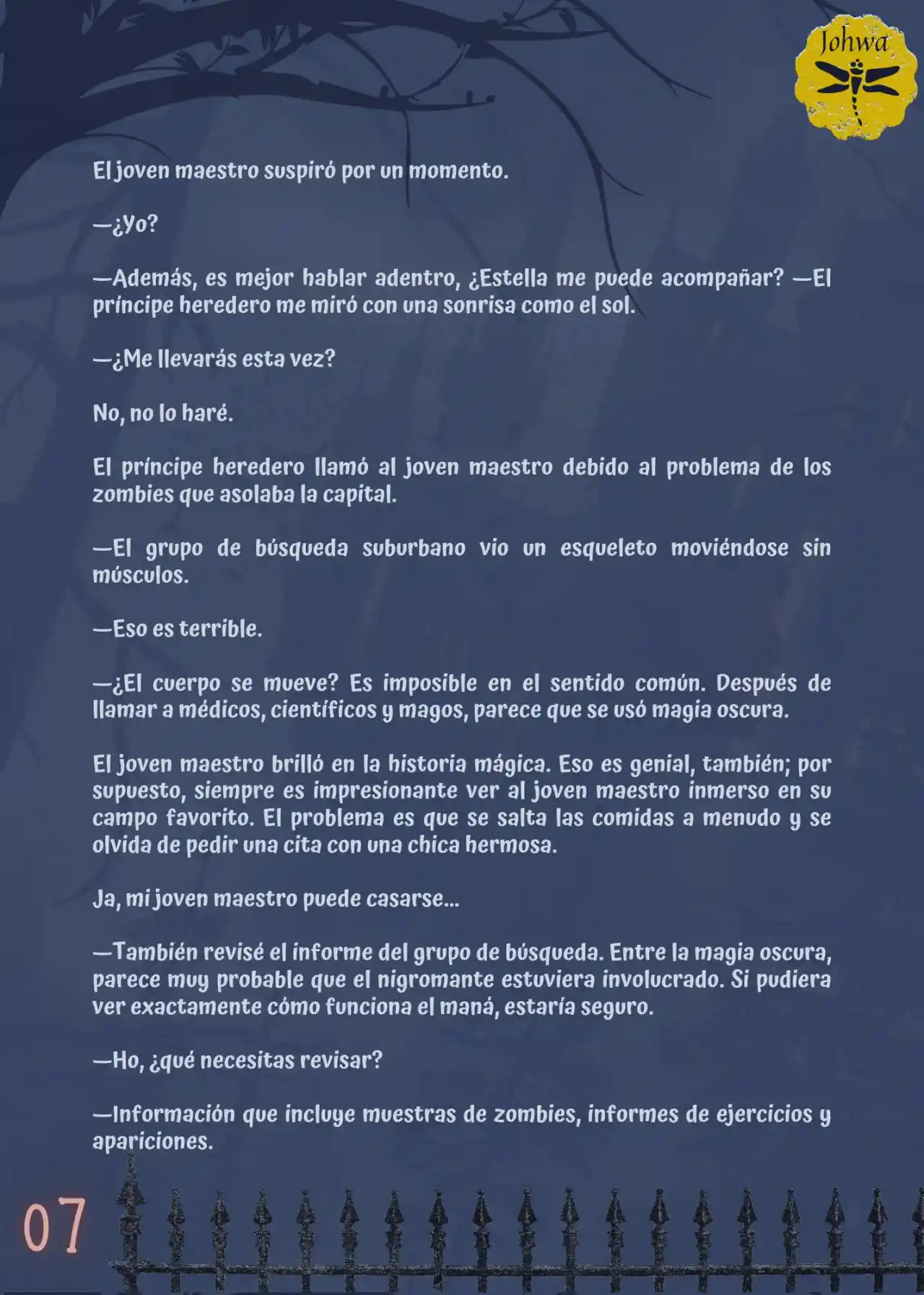 La Criada Del Mundo De Los Zombies Desea Convertise En Humana (Novela) - Capítulo 9 - Página 9 - LectorTMOo