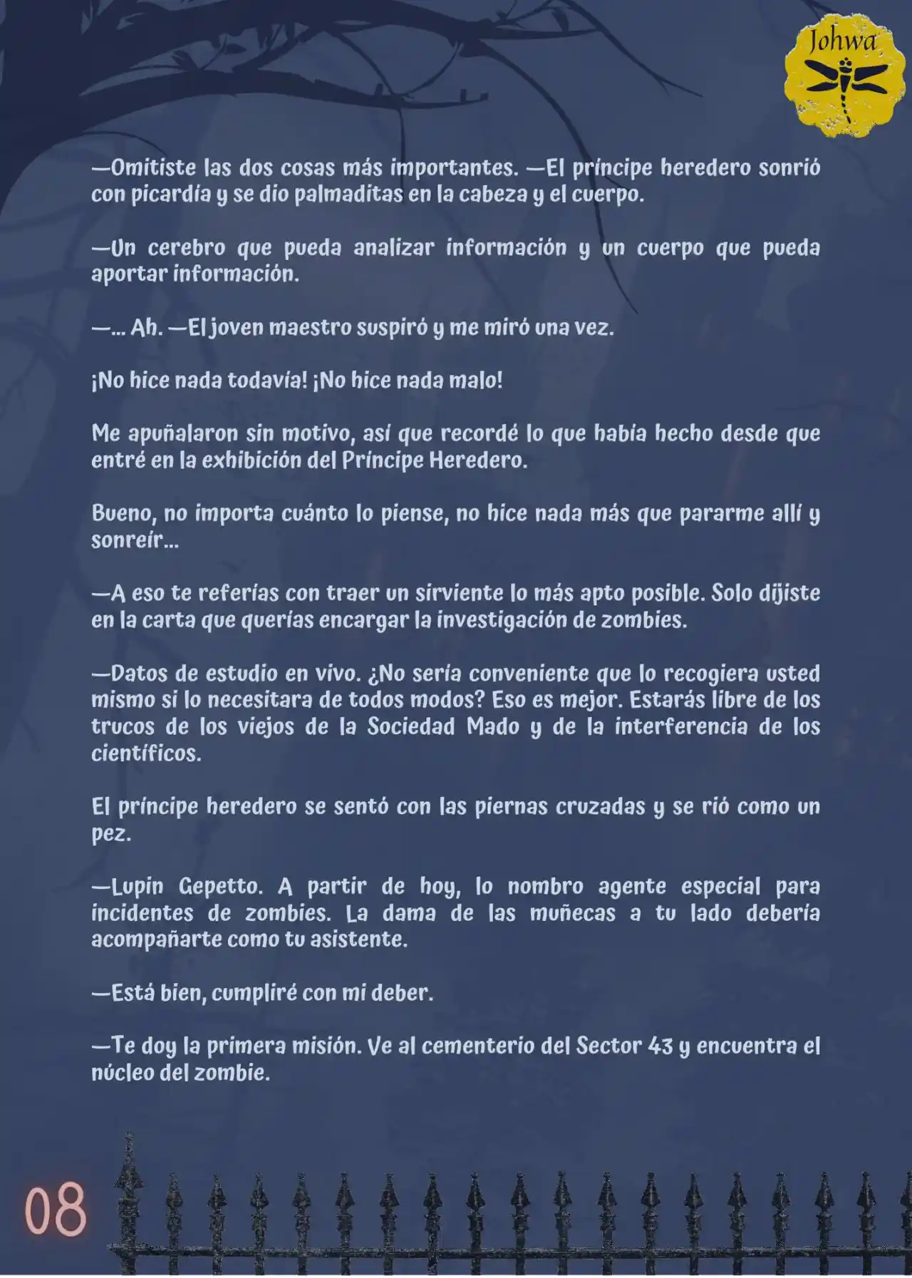 La Criada Del Mundo De Los Zombies Desea Convertise En Humana (Novela) - Capítulo 9 - Página 10 - LectorTMOo