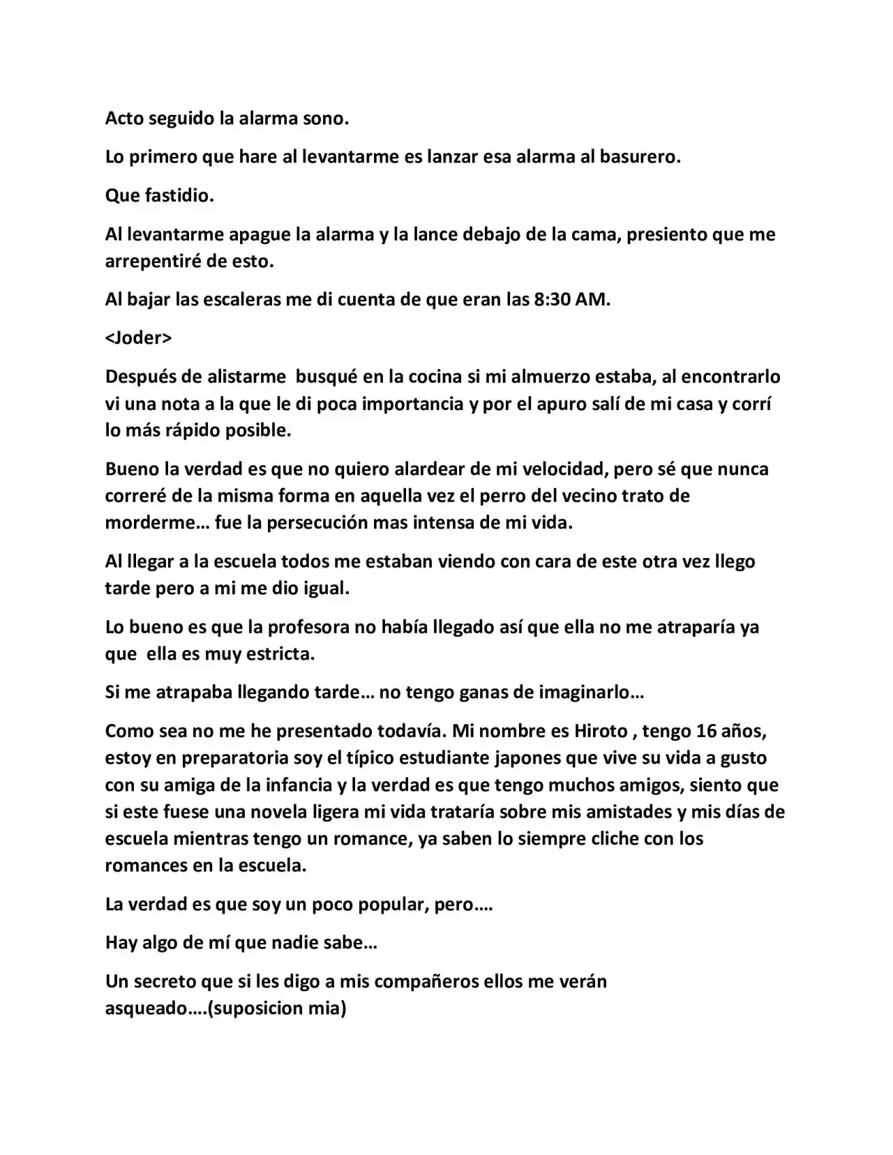 La Cruda Realidad De Este Nuevo Mundo (Novela) - Capítulo 1 - Página 2 - LectorTMOo