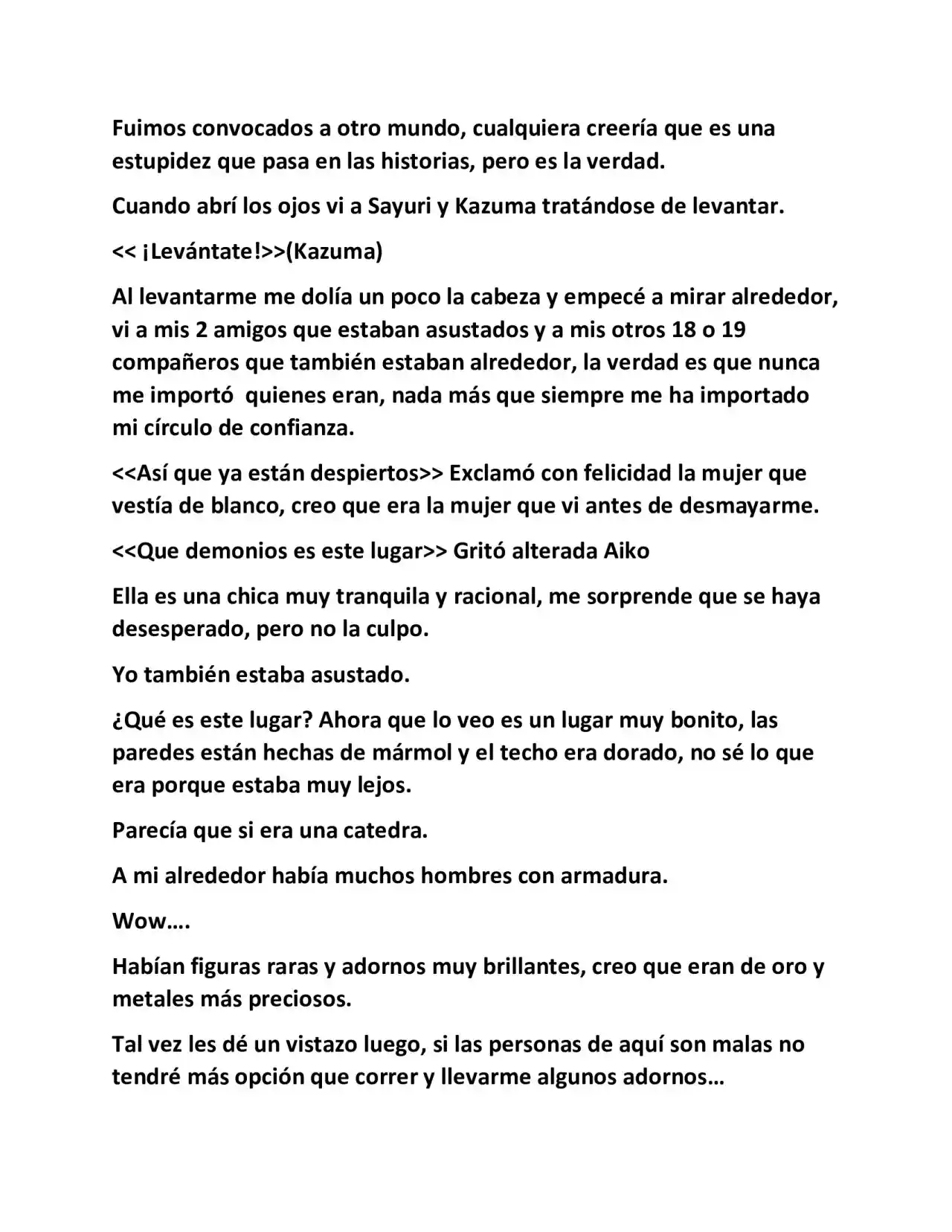 La Cruda Realidad De Este Nuevo Mundo (Novela) - Capítulo 2 - Página 3 - LectorTMOo