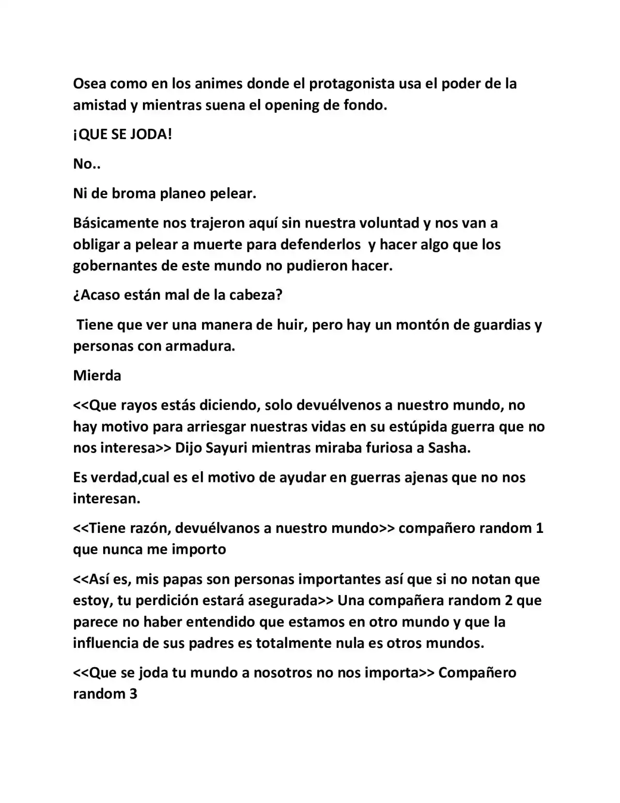La Cruda Realidad De Este Nuevo Mundo (Novela) - Capítulo 2 - Página 6 - LectorTMOo