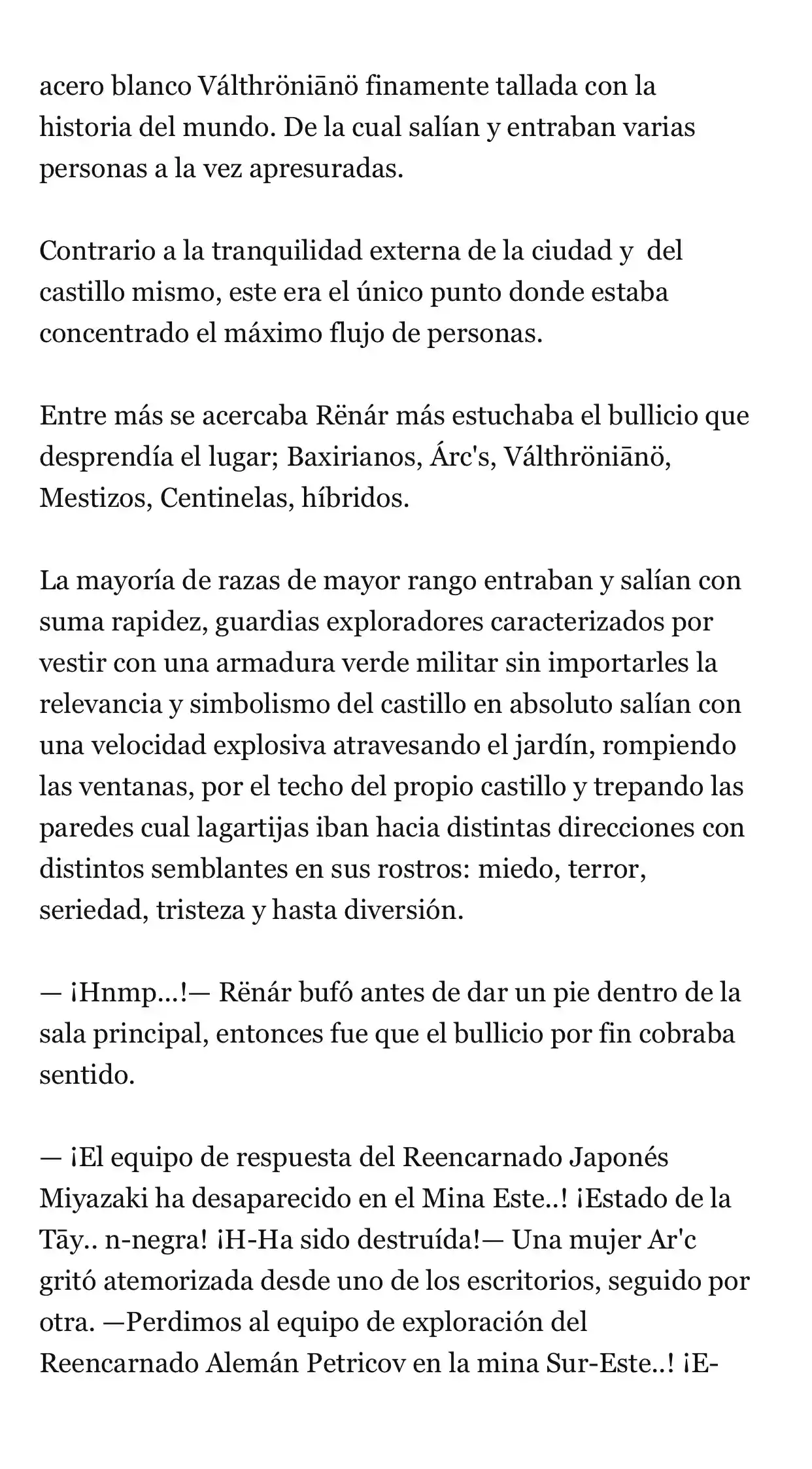 La Cruda Realidad De Reencarnar En Un Mundo De Fantasia (Novela) - Capítulo 14 - Página 34 - LectorTMOo