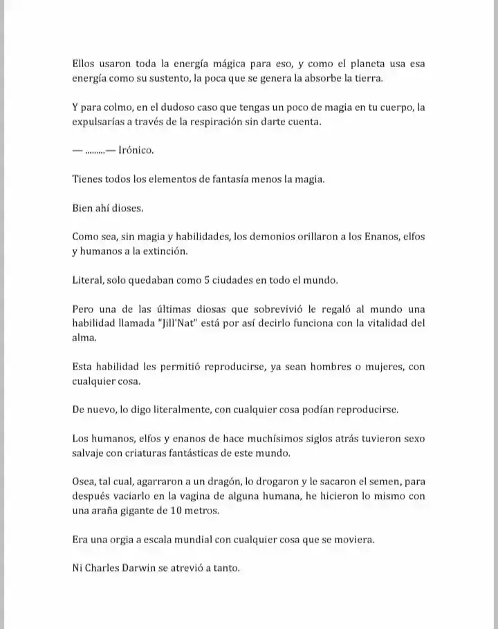 La Cruda Realidad De Reencarnar En Un Mundo De Fantasia (Novela) - Capítulo 6 - Página 7 - LectorTMOo