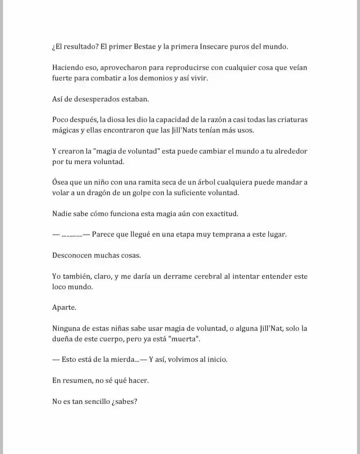 La Cruda Realidad De Reencarnar En Un Mundo De Fantasia (Novela) - Capítulo 6 - Página 8 - LectorTMOo