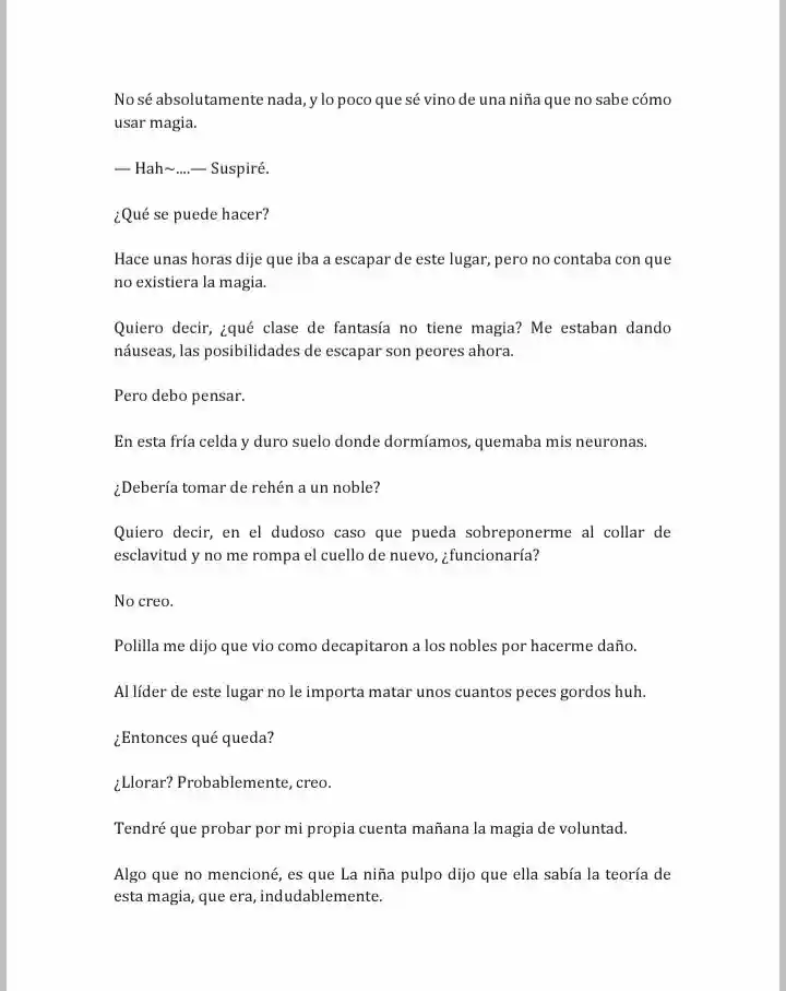 La Cruda Realidad De Reencarnar En Un Mundo De Fantasia (Novela) - Capítulo 6 - Página 9 - LectorTMOo
