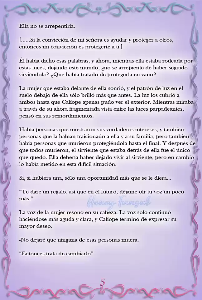 La Dama Bebe - Novela (Novela) - Capítulo - Página 7 - LectorTMOo