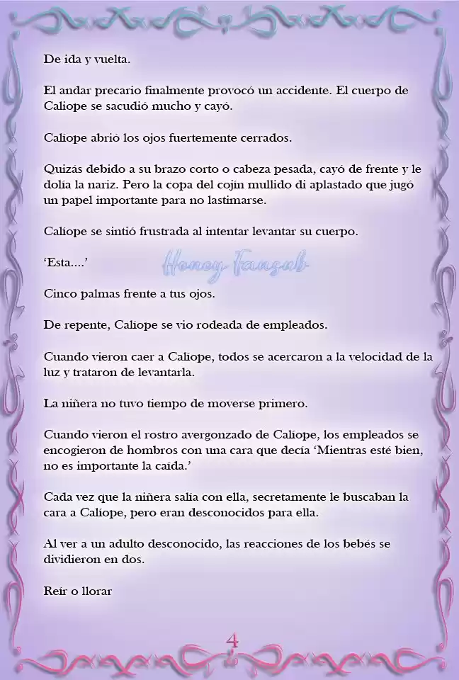 La Dama Bebe - Novela (Novela) - Capítulo 11 - Página 6 - LectorTMOo