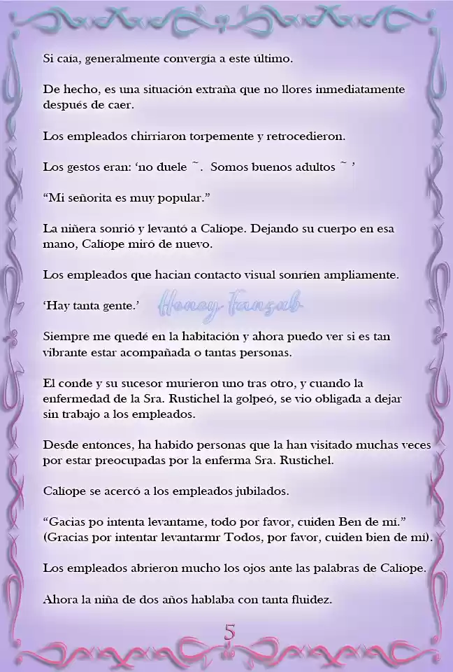 La Dama Bebe - Novela (Novela) - Capítulo 11 - Página 7 - LectorTMOo