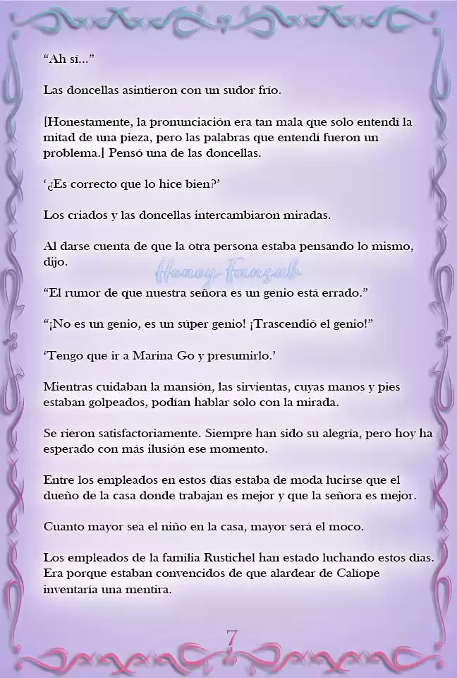 La Dama Bebe - Novela (Novela) - Capítulo 11 - Página 9 - LectorTMOo