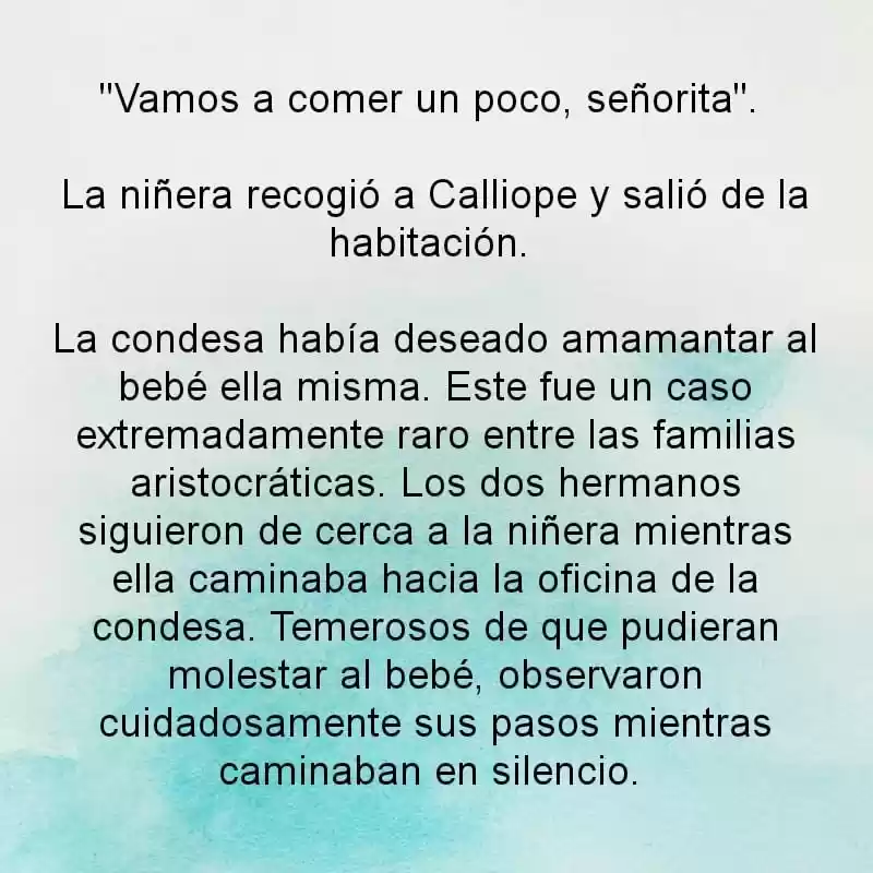 La Dama Bebe - Novela (Novela) - Capítulo 3 - Página 3 - LectorTMOo