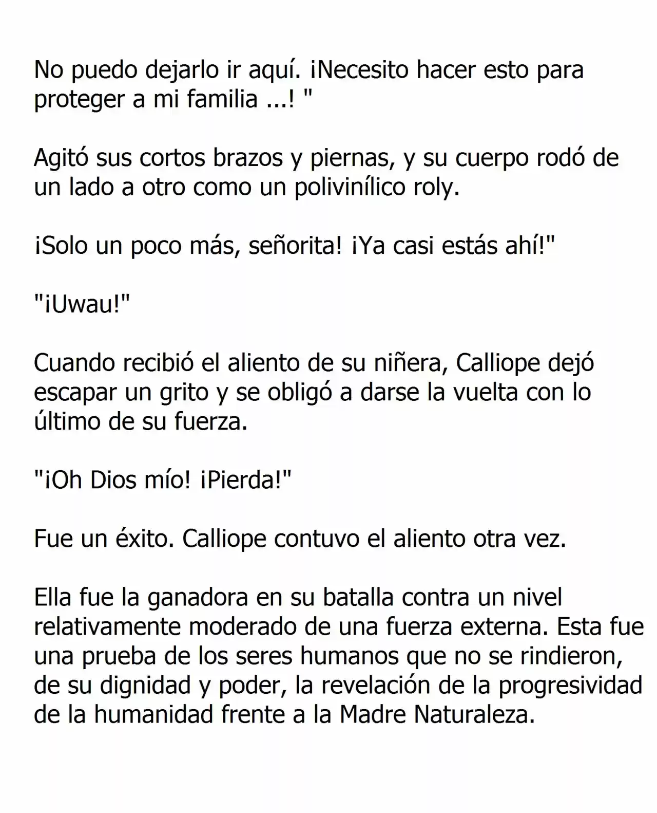 La Dama Bebe - Novela (Novela) - Capítulo 4 - Página 5 - LectorTMOo