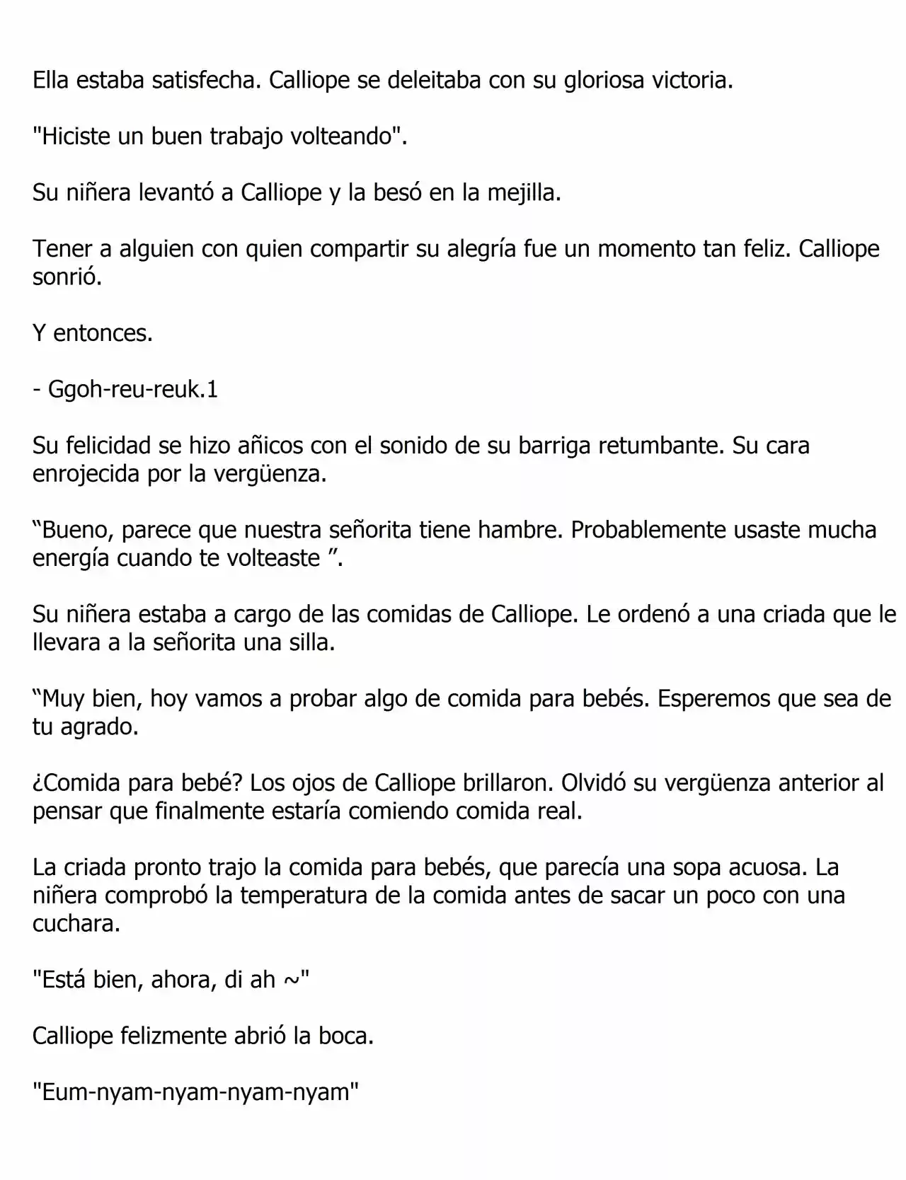 La Dama Bebe - Novela (Novela) - Capítulo 4 - Página 6 - LectorTMOo