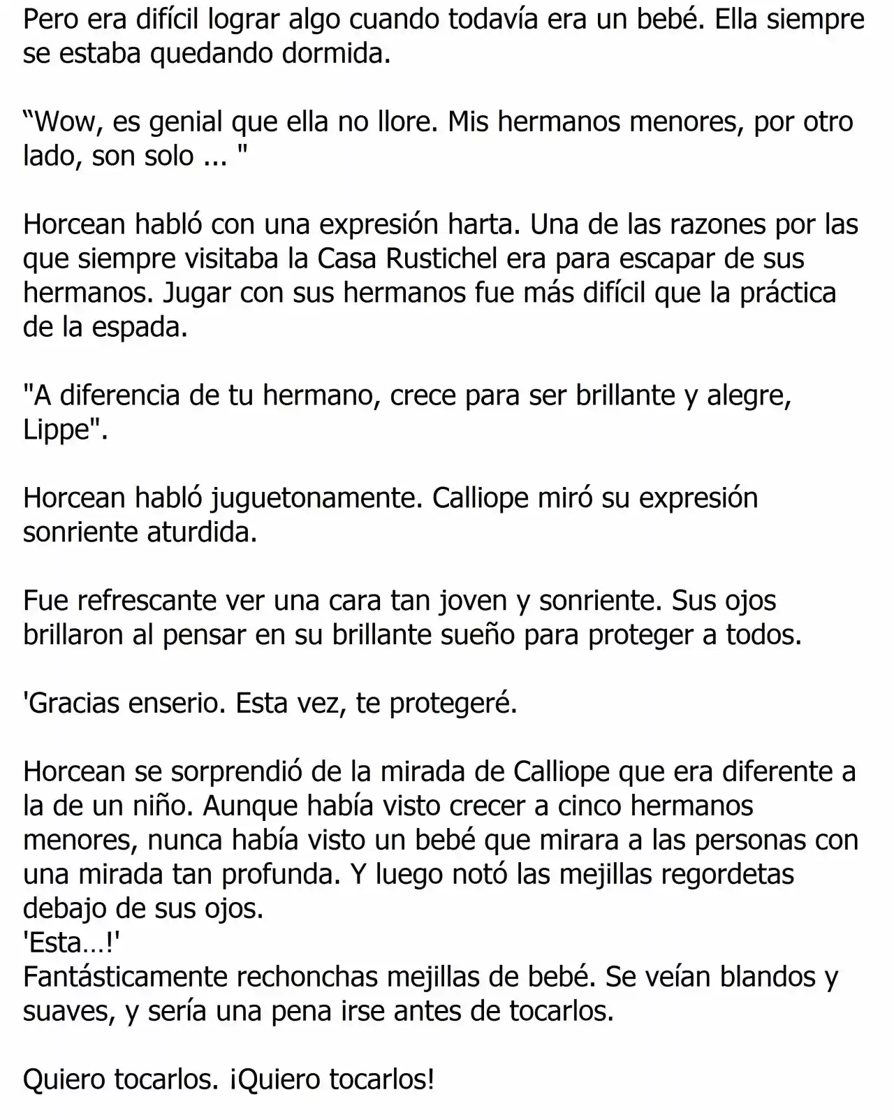 La Dama Bebe - Novela (Novela) - Capítulo 4 - Página 12 - LectorTMOo