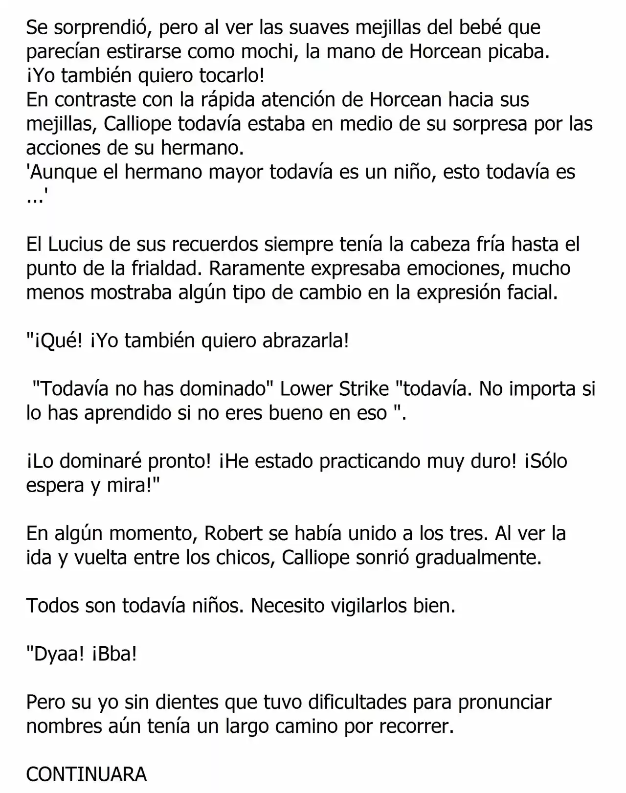 La Dama Bebe - Novela (Novela) - Capítulo 4 - Página 14 - LectorTMOo