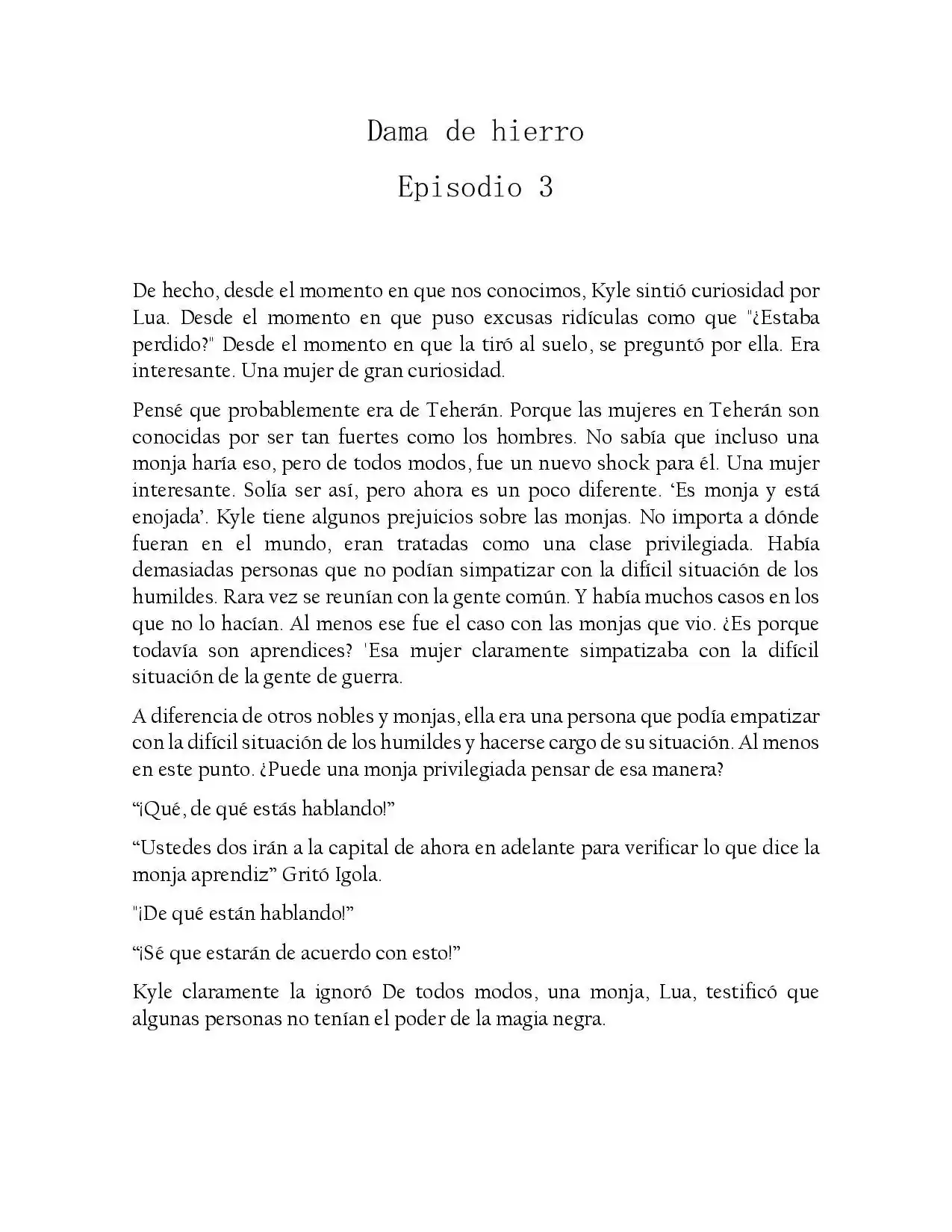 La Dama Del Banco - Capítulo 3 - Página 1 - LectorTMOo