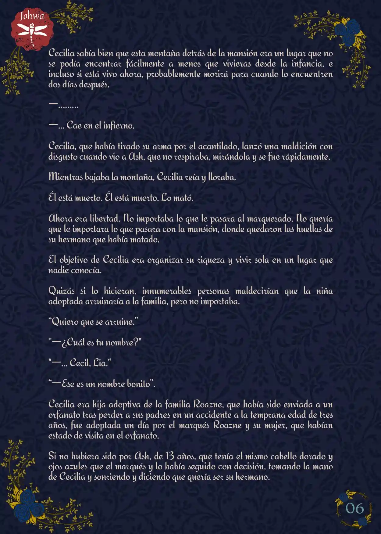 La Dama Que Ha Caído En El Lodo (Novela) - Capítulo 1 - Página 8 - LectorTMOo
