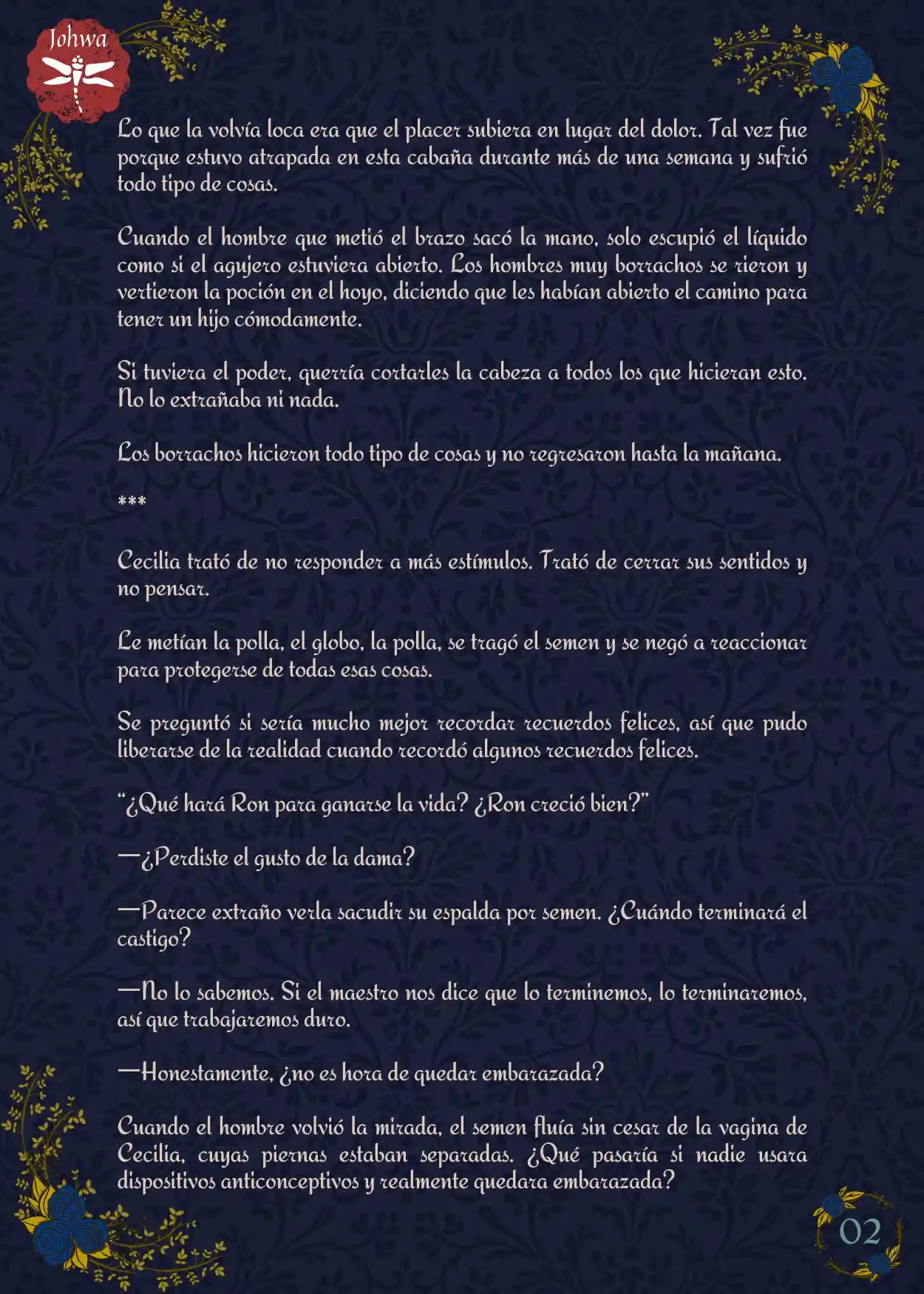 La Dama Que Ha Caído En El Lodo (Novela) - Capítulo 14 - Página 4 - LectorTMOo