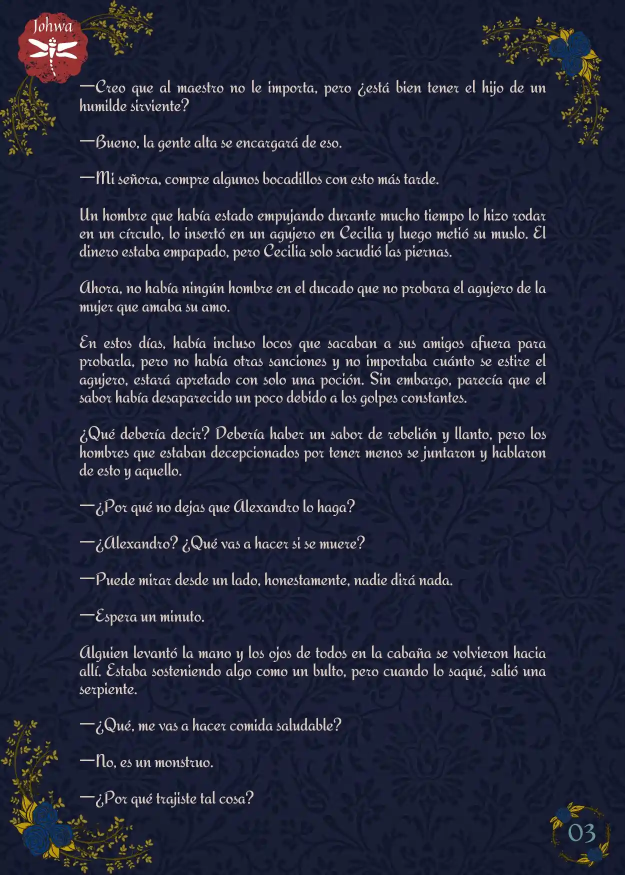La Dama Que Ha Caído En El Lodo (Novela) - Capítulo 14 - Página 5 - LectorTMOo