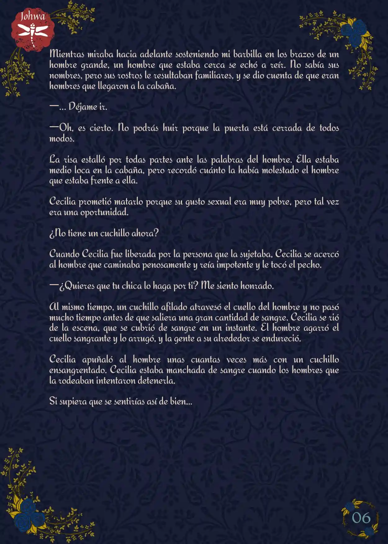 La Dama Que Ha Caído En El Lodo (Novela) - Capítulo 16 - Página 8 - LectorTMOo
