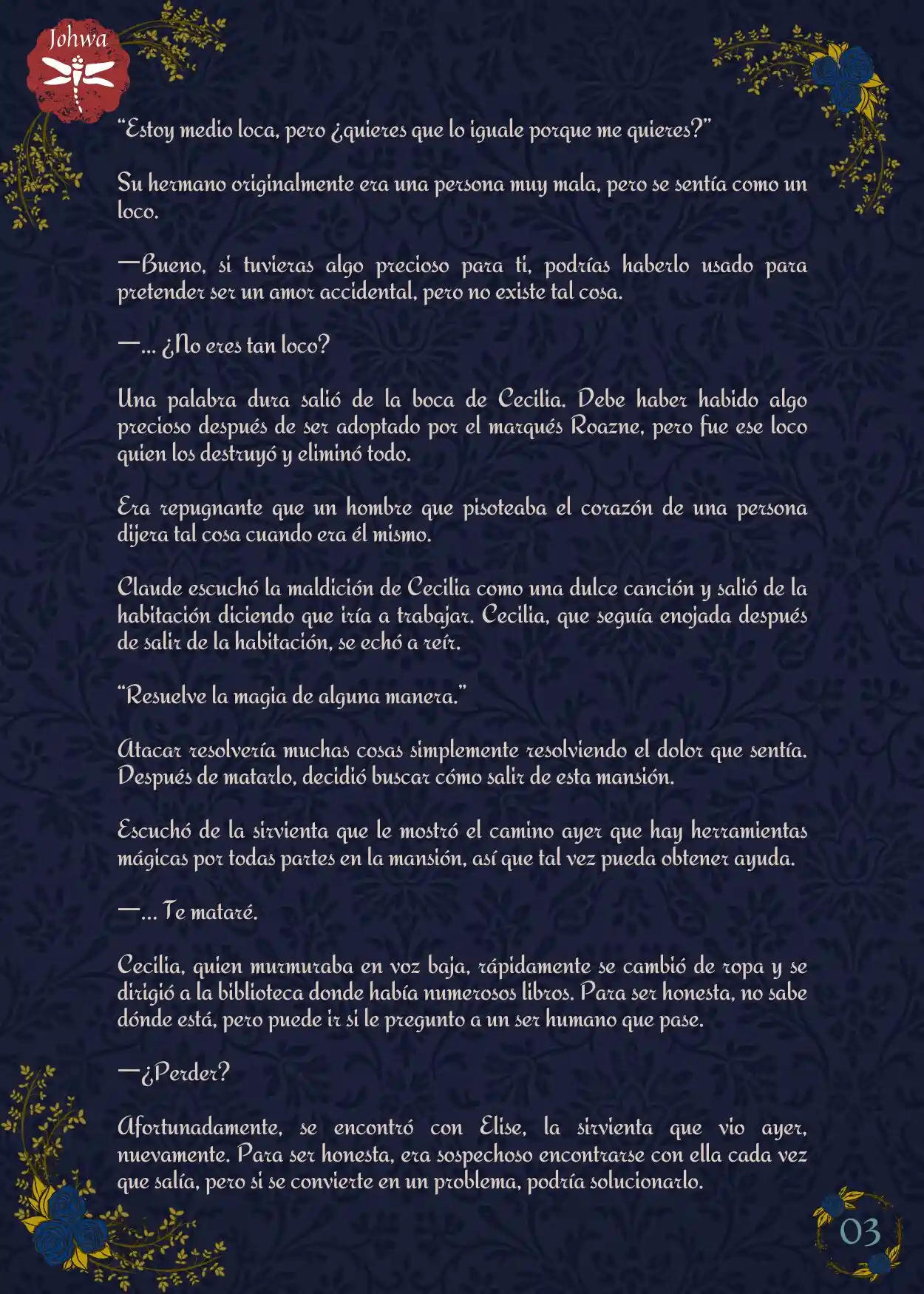 La Dama Que Ha Caído En El Lodo (Novela) - Capítulo 17 - Página 5 - LectorTMOo