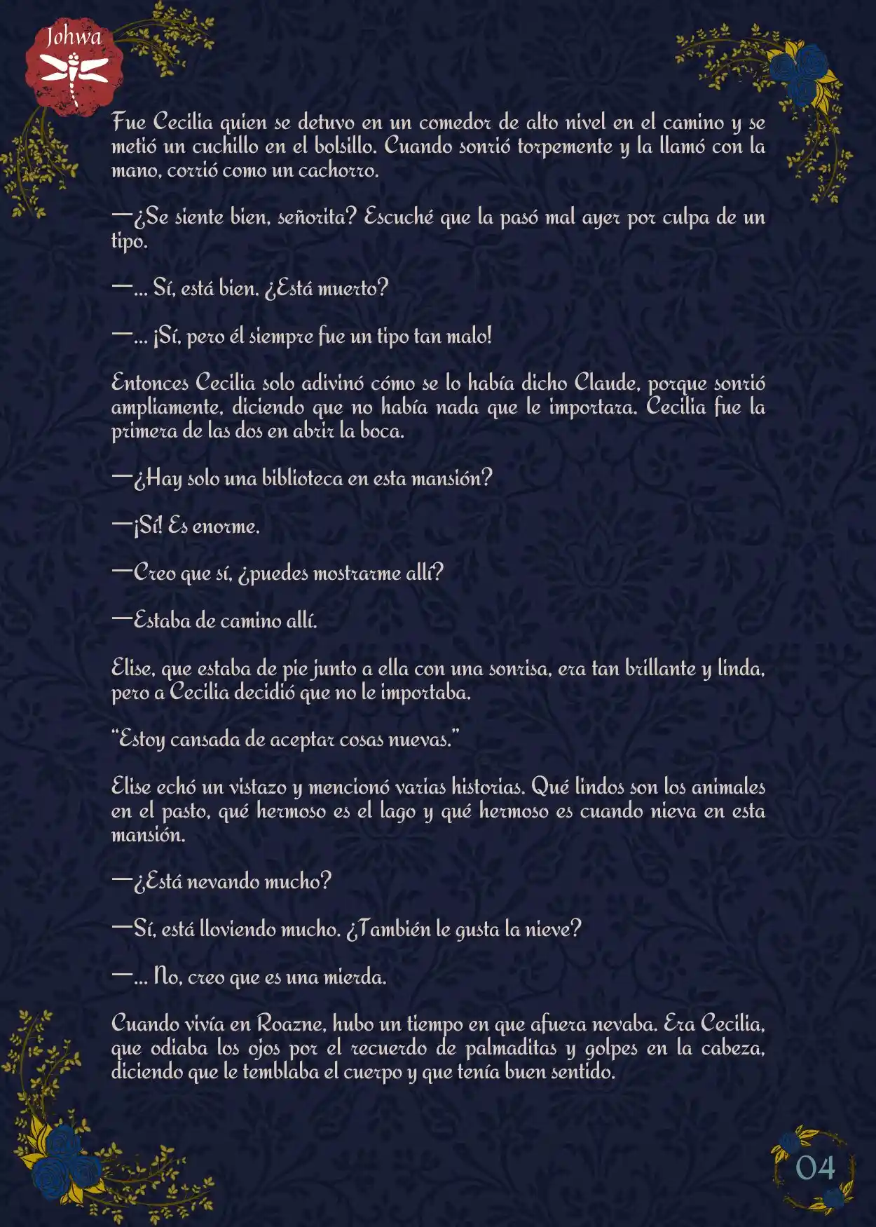 La Dama Que Ha Caído En El Lodo (Novela) - Capítulo 17 - Página 6 - LectorTMOo