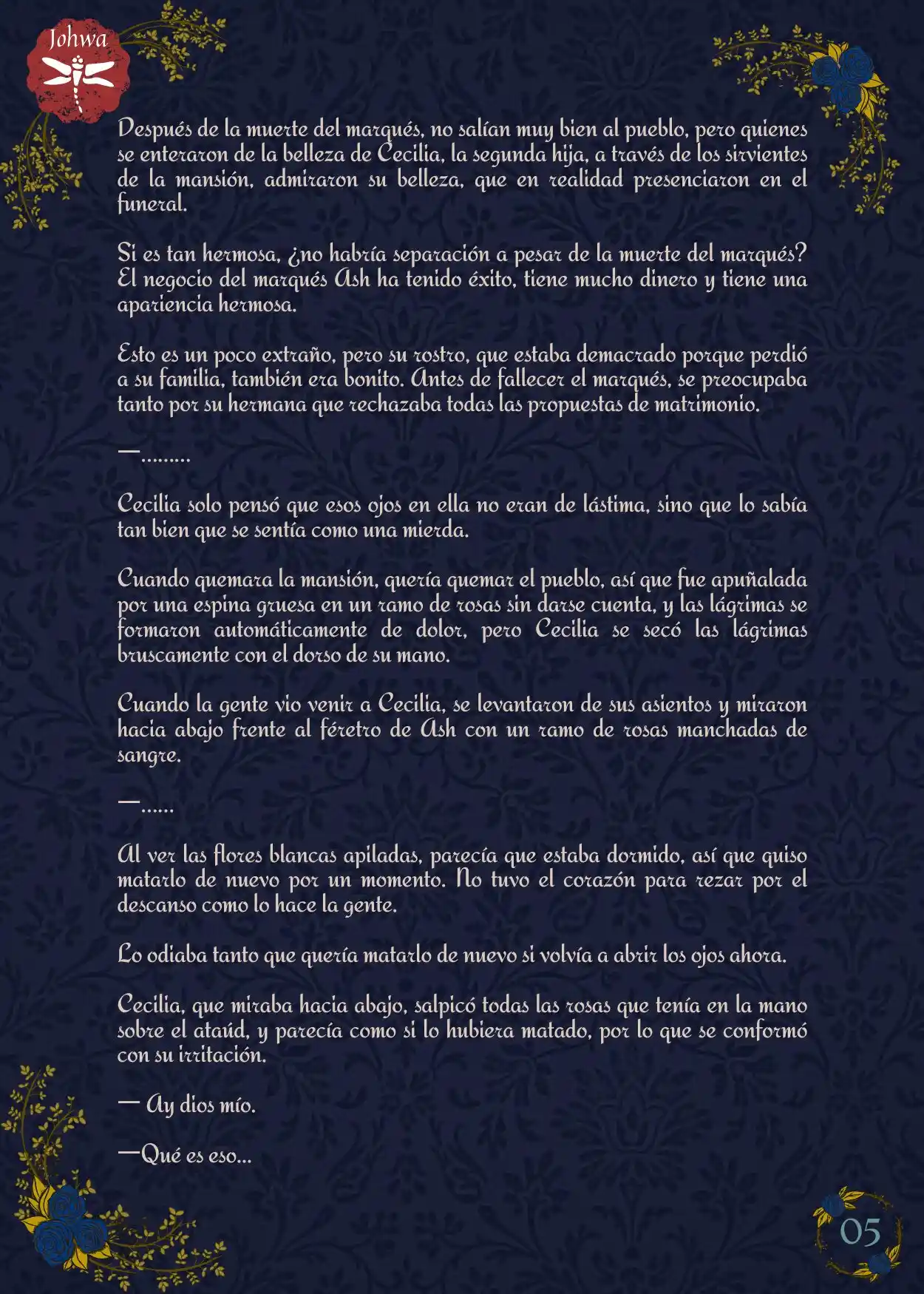 La Dama Que Ha Caído En El Lodo (Novela) - Capítulo 2 - Página 7 - LectorTMOo