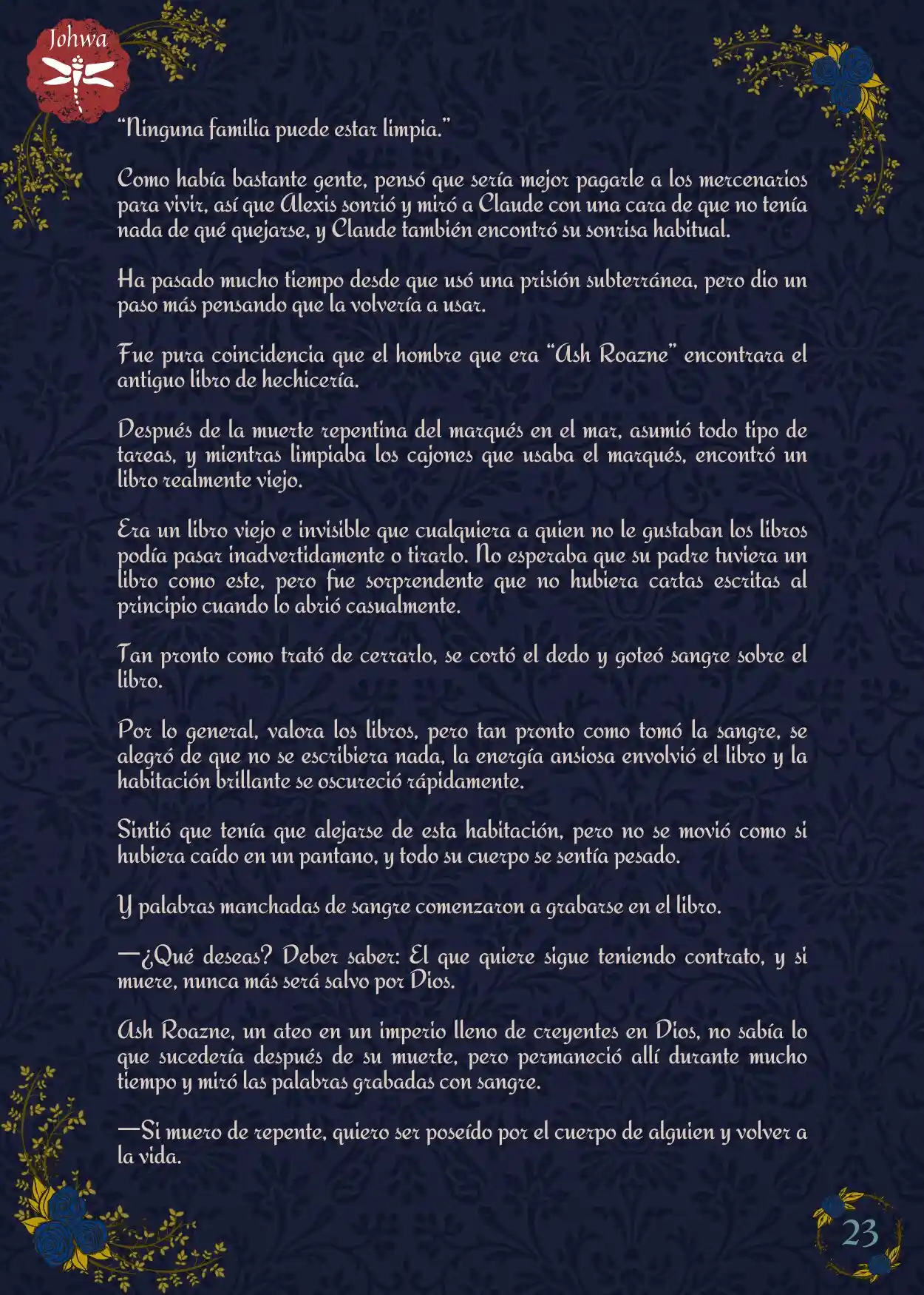 La Dama Que Ha Caído En El Lodo (Novela) - Capítulo 20 - Página 25 - LectorTMOo