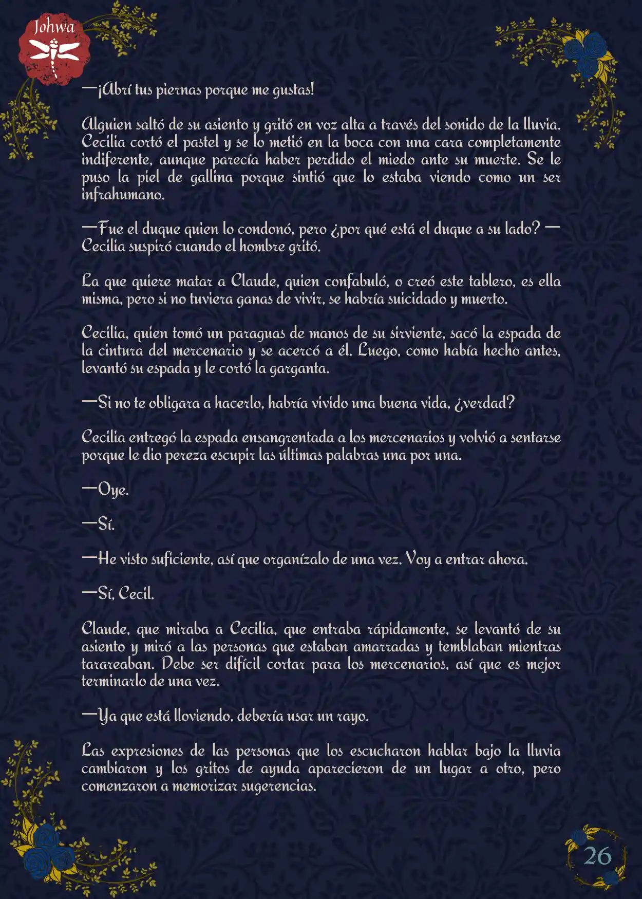 La Dama Que Ha Caído En El Lodo (Novela) - Capítulo 20 - Página 28 - LectorTMOo