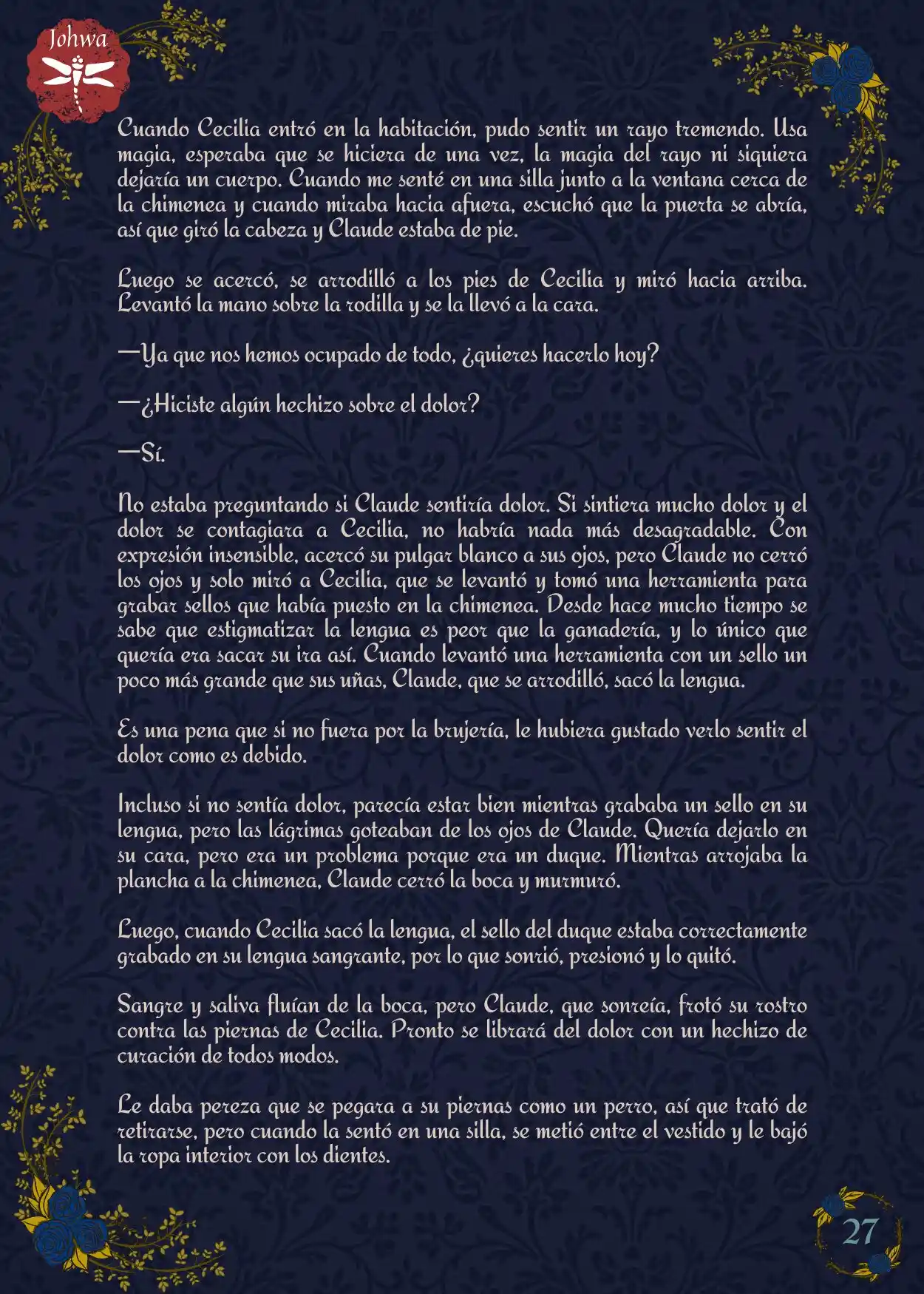 La Dama Que Ha Caído En El Lodo (Novela) - Capítulo 20 - Página 29 - LectorTMOo