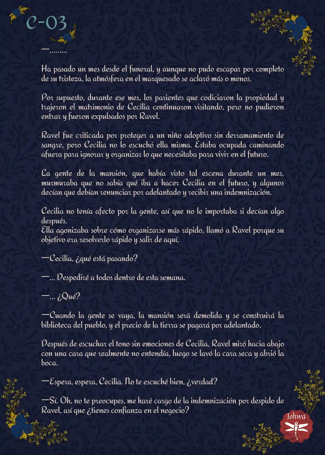 La Dama Que Ha Caído En El Lodo (Novela) - Capítulo 3 - Página 3 - LectorTMOo