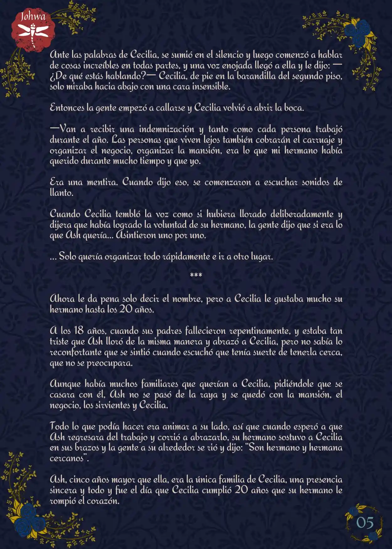 La Dama Que Ha Caído En El Lodo (Novela) - Capítulo 3 - Página 7 - LectorTMOo