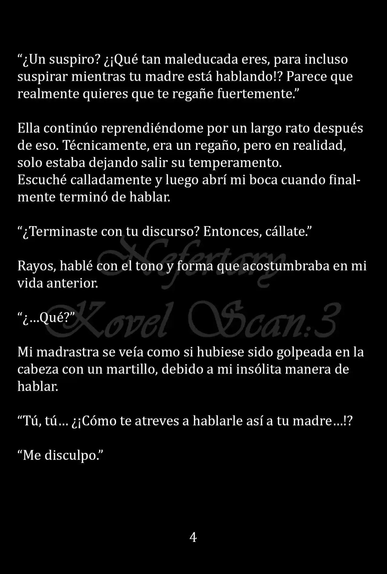 La Dama Quiere Descansar (Novela) - Capítulo 1 - Página 5 - LectorTMOo
