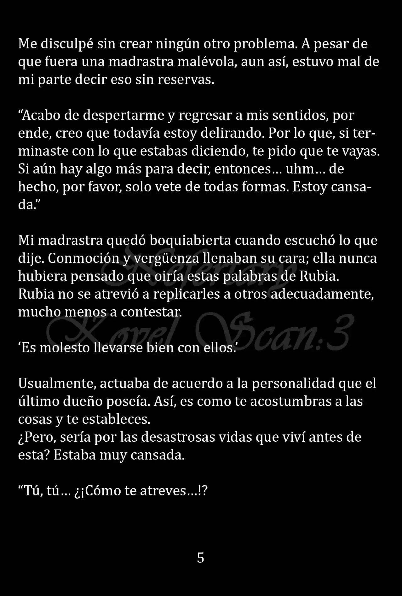 La Dama Quiere Descansar (Novela) - Capítulo 1 - Página 6 - LectorTMOo