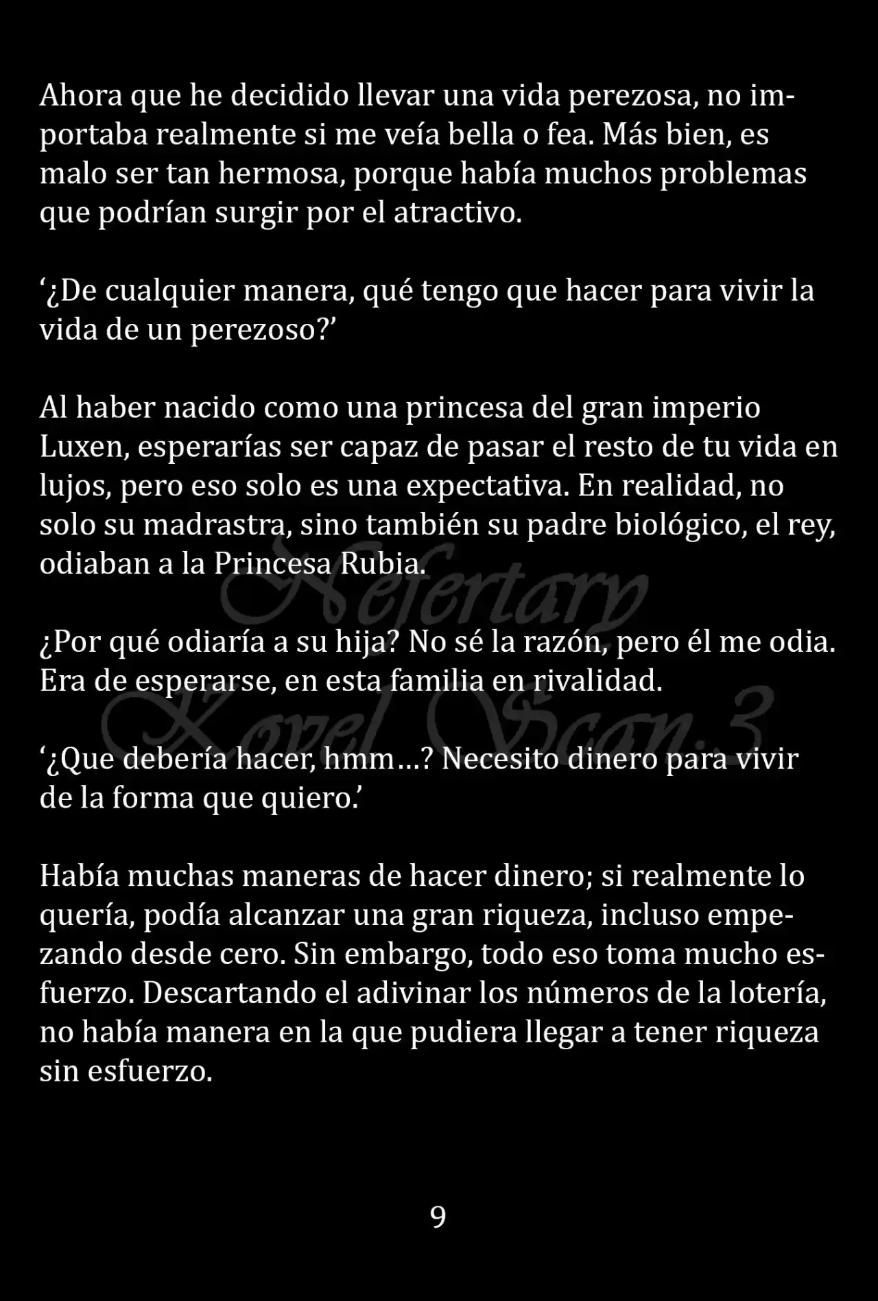 La Dama Quiere Descansar (Novela) - Capítulo 1 - Página 10 - LectorTMOo