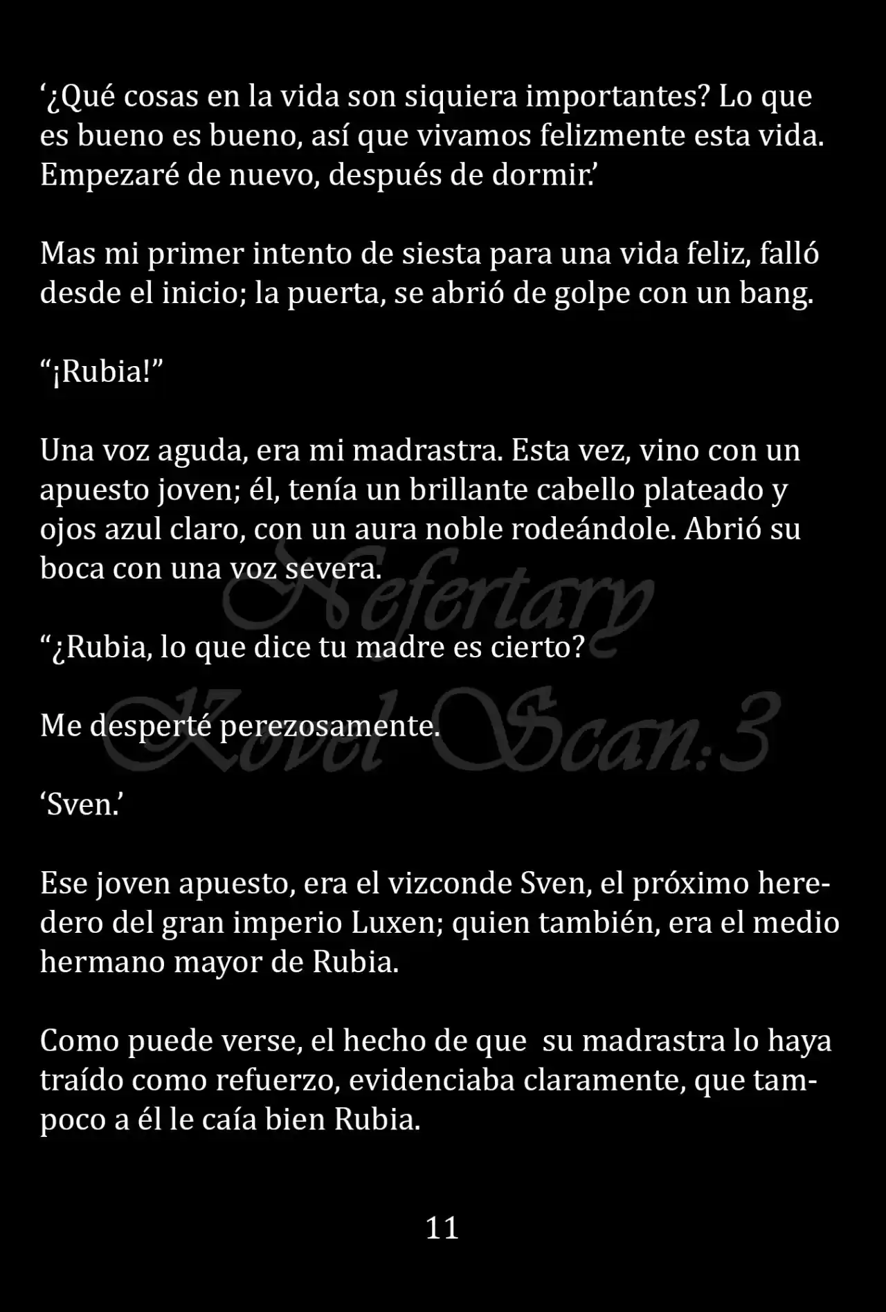 La Dama Quiere Descansar (Novela) - Capítulo 1 - Página 12 - LectorTMOo
