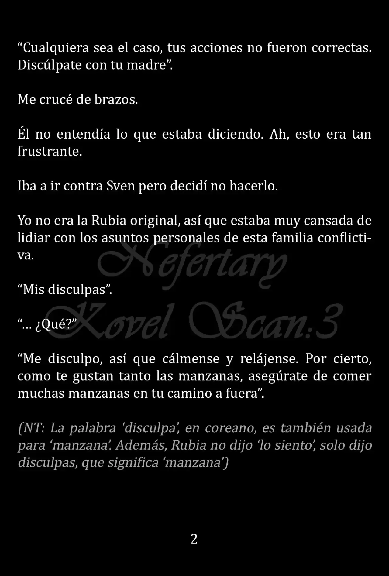 La Dama Quiere Descansar (Novela) - Capítulo 2 - Página 3 - LectorTMOo