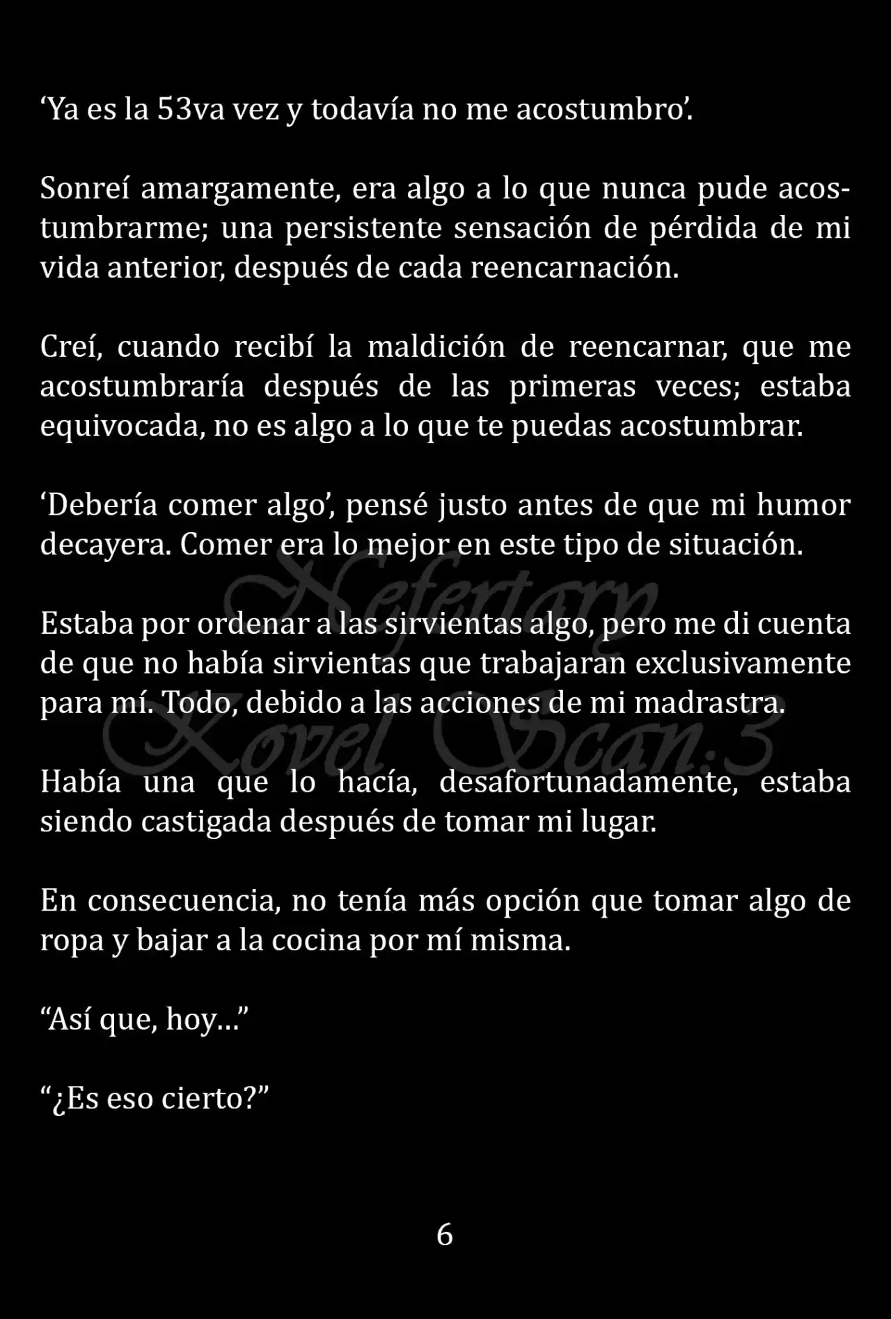 La Dama Quiere Descansar (Novela) - Capítulo 2 - Página 7 - LectorTMOo