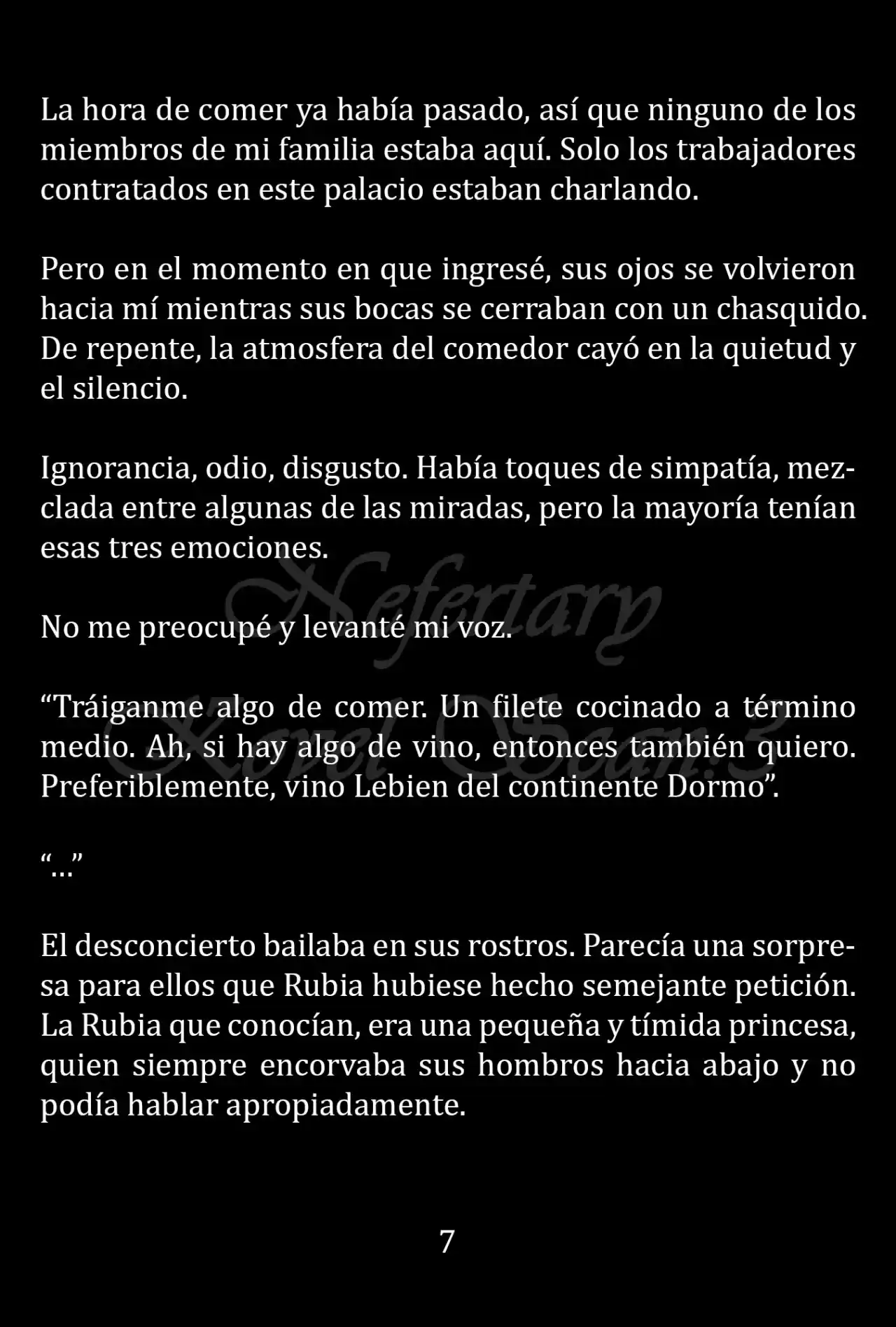 La Dama Quiere Descansar (Novela) - Capítulo 2 - Página 8 - LectorTMOo